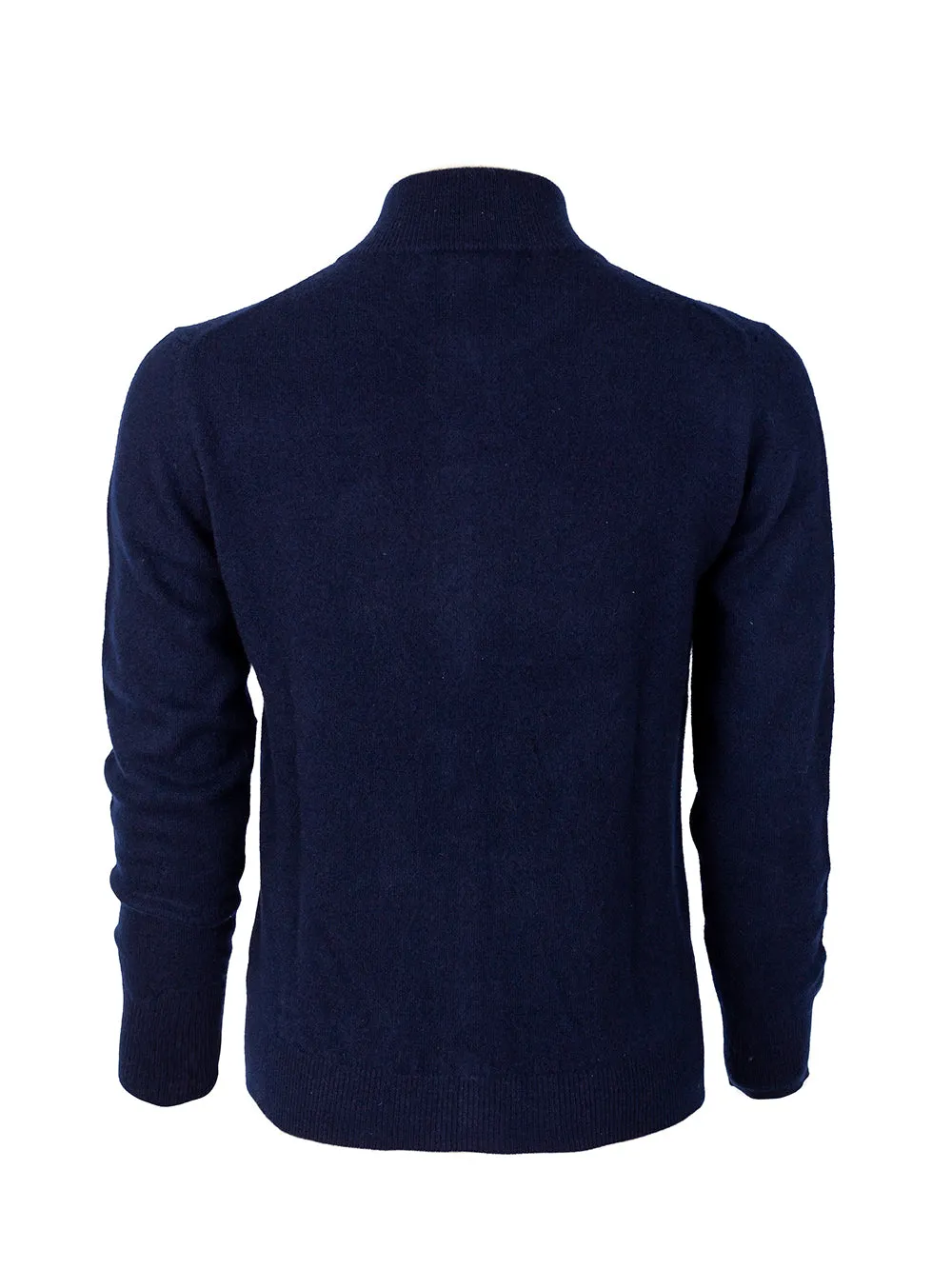 100% Mongolian Cashmere Zip Cardigan