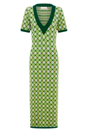 Alemais Leonie Dress - Green