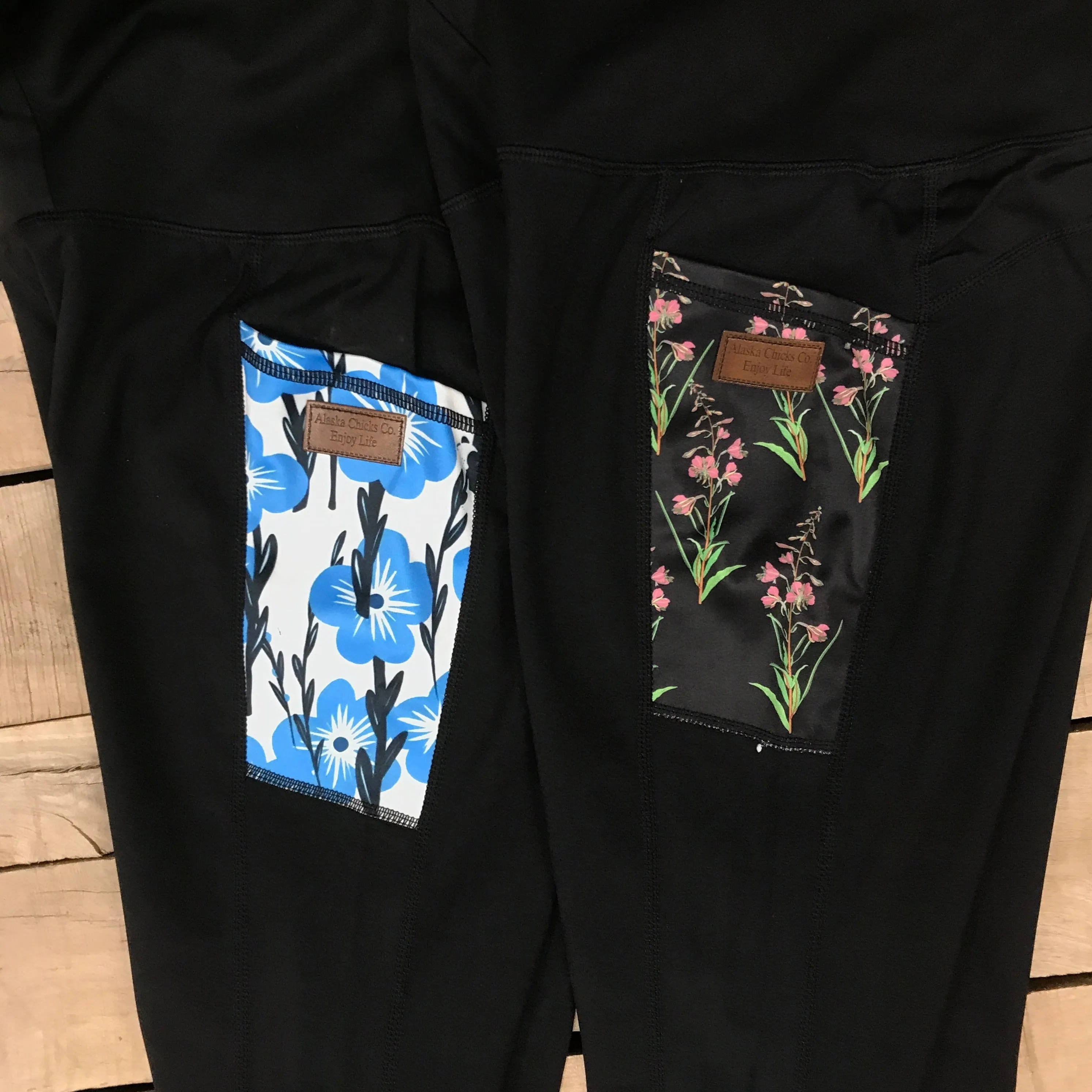 Athletic Pocket Print Leggings