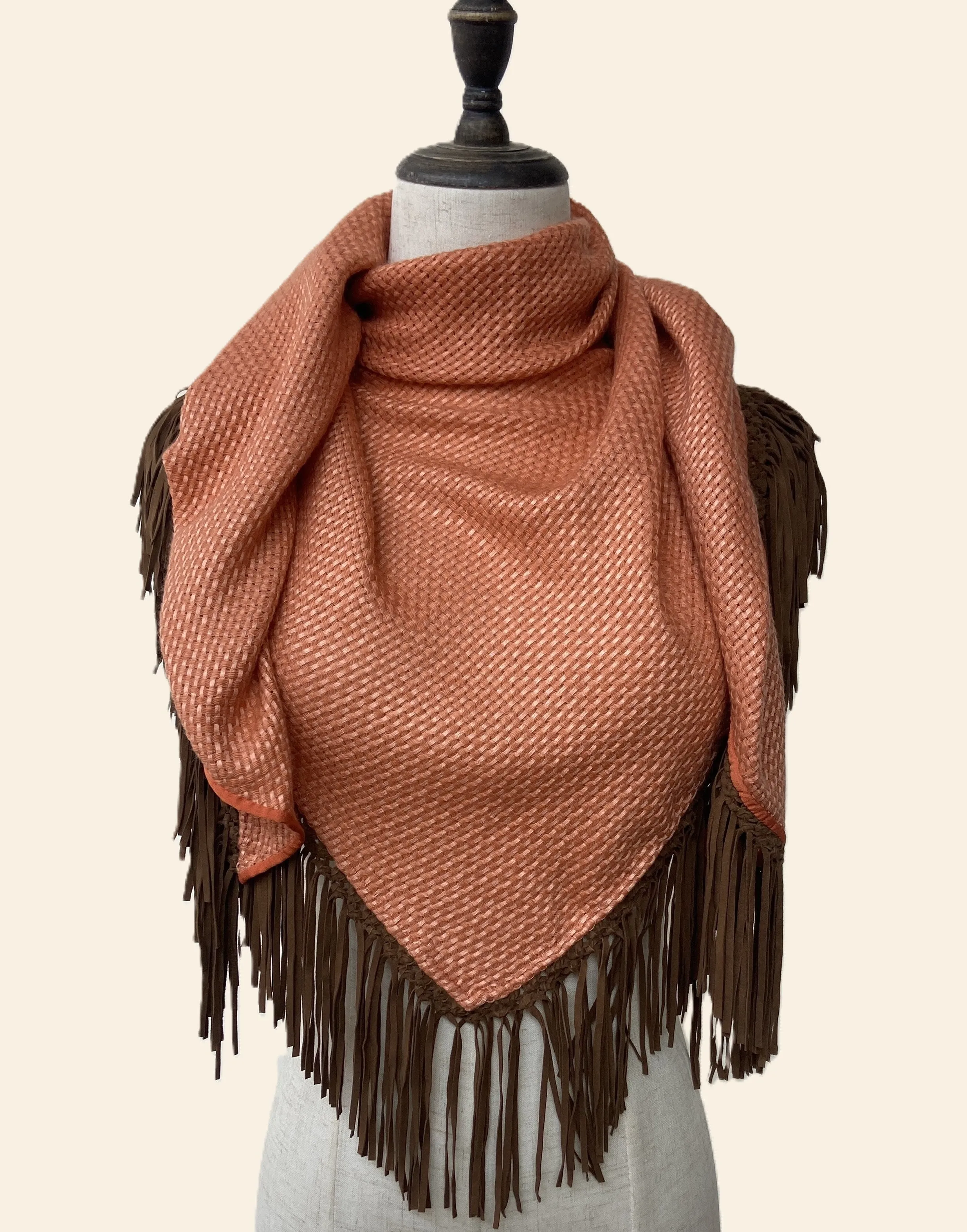 BAJRA Cervinia Scarf -Sierra Orange/Brown