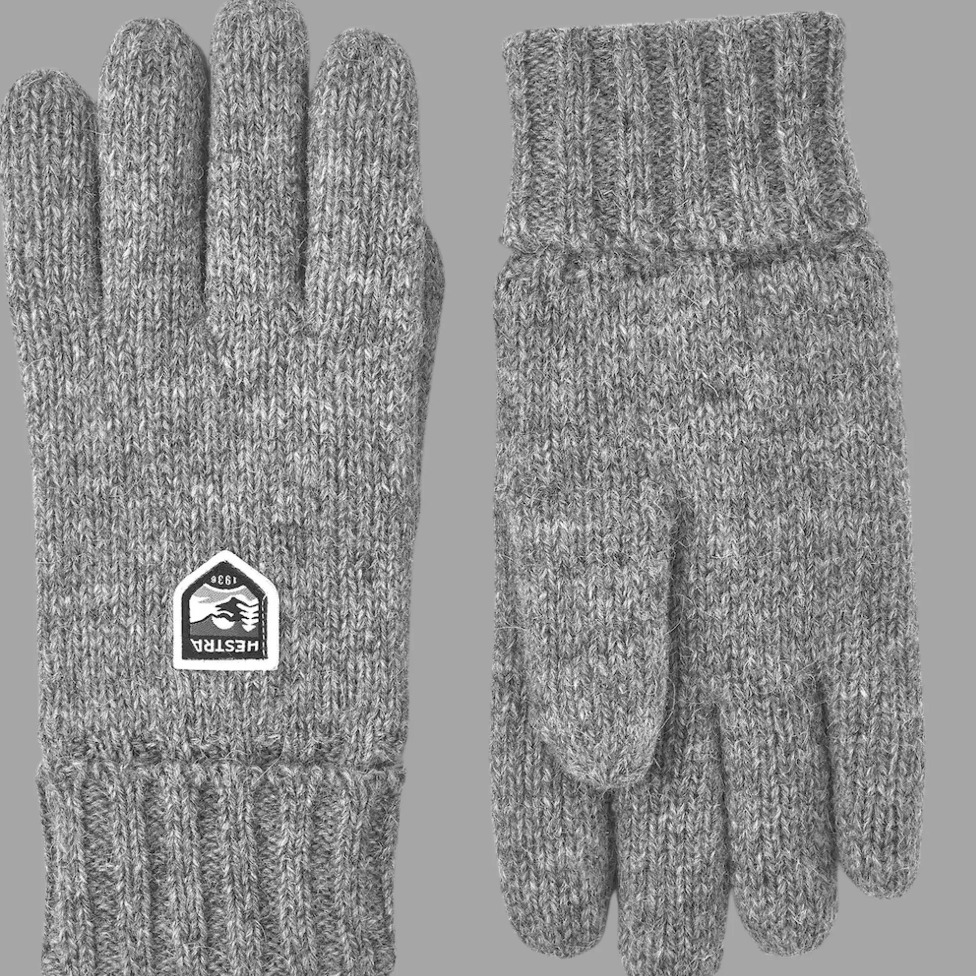 Basic Wool Glove - Grey