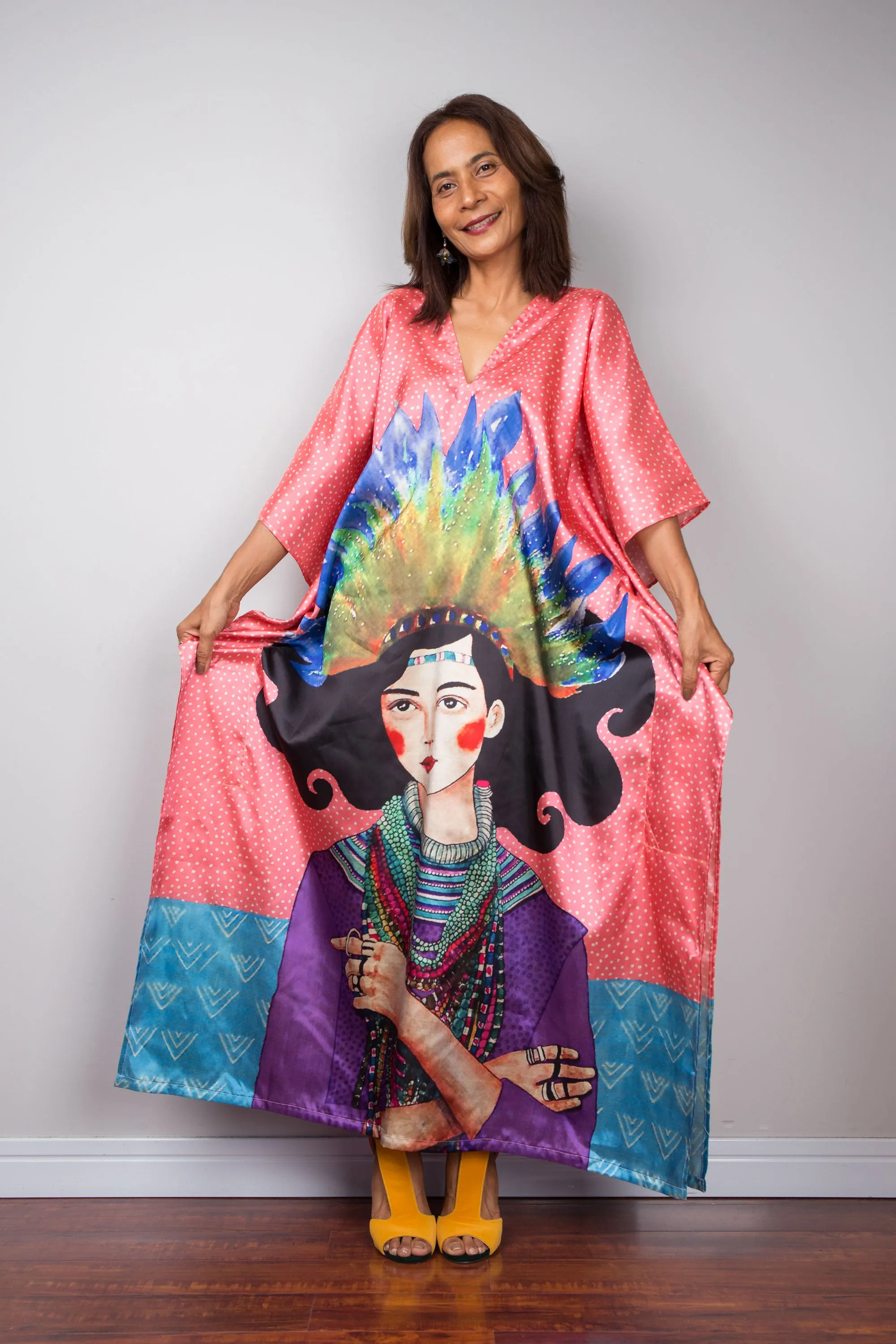 Beach kaftan dress