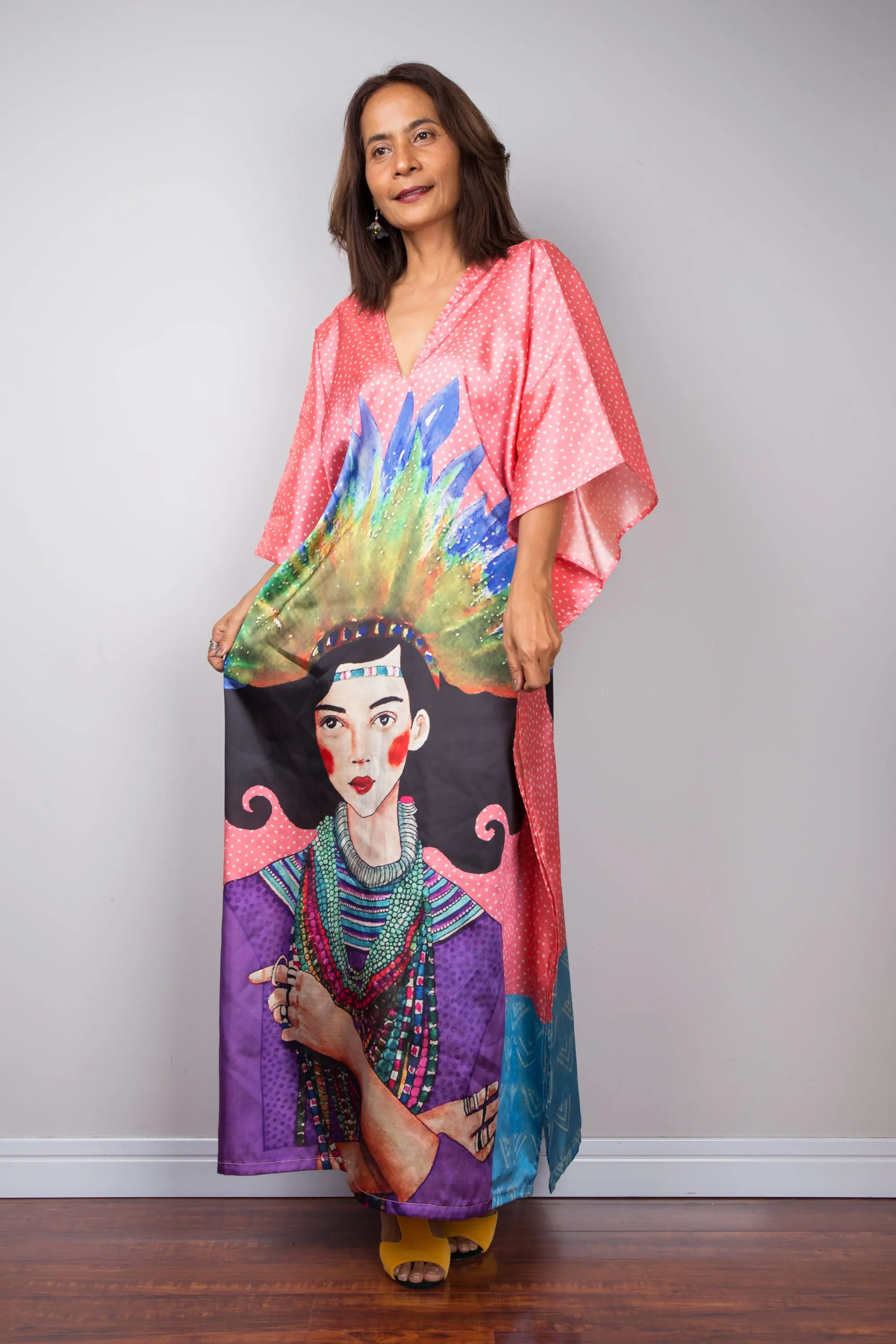 Beach kaftan dress