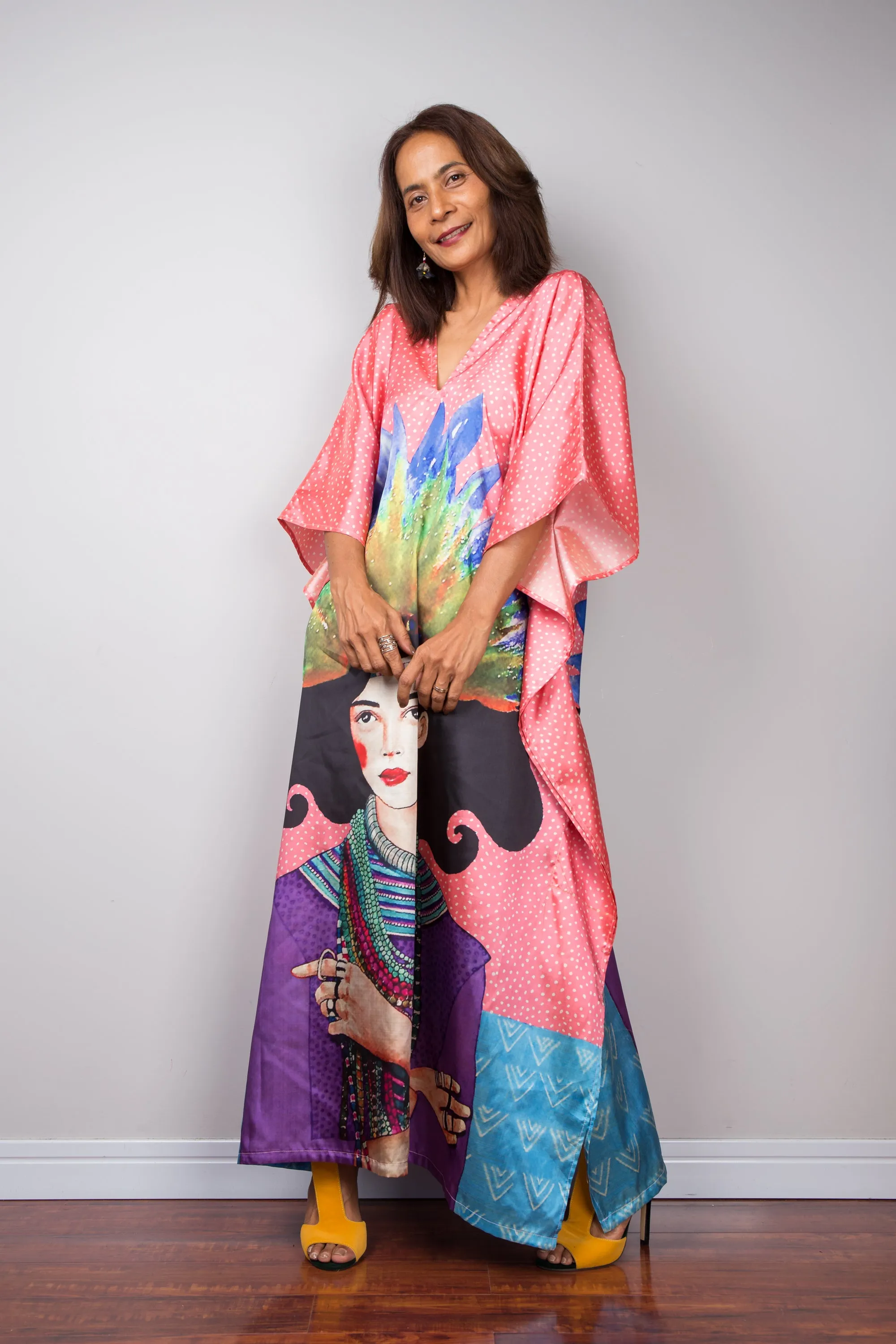 Beach kaftan dress