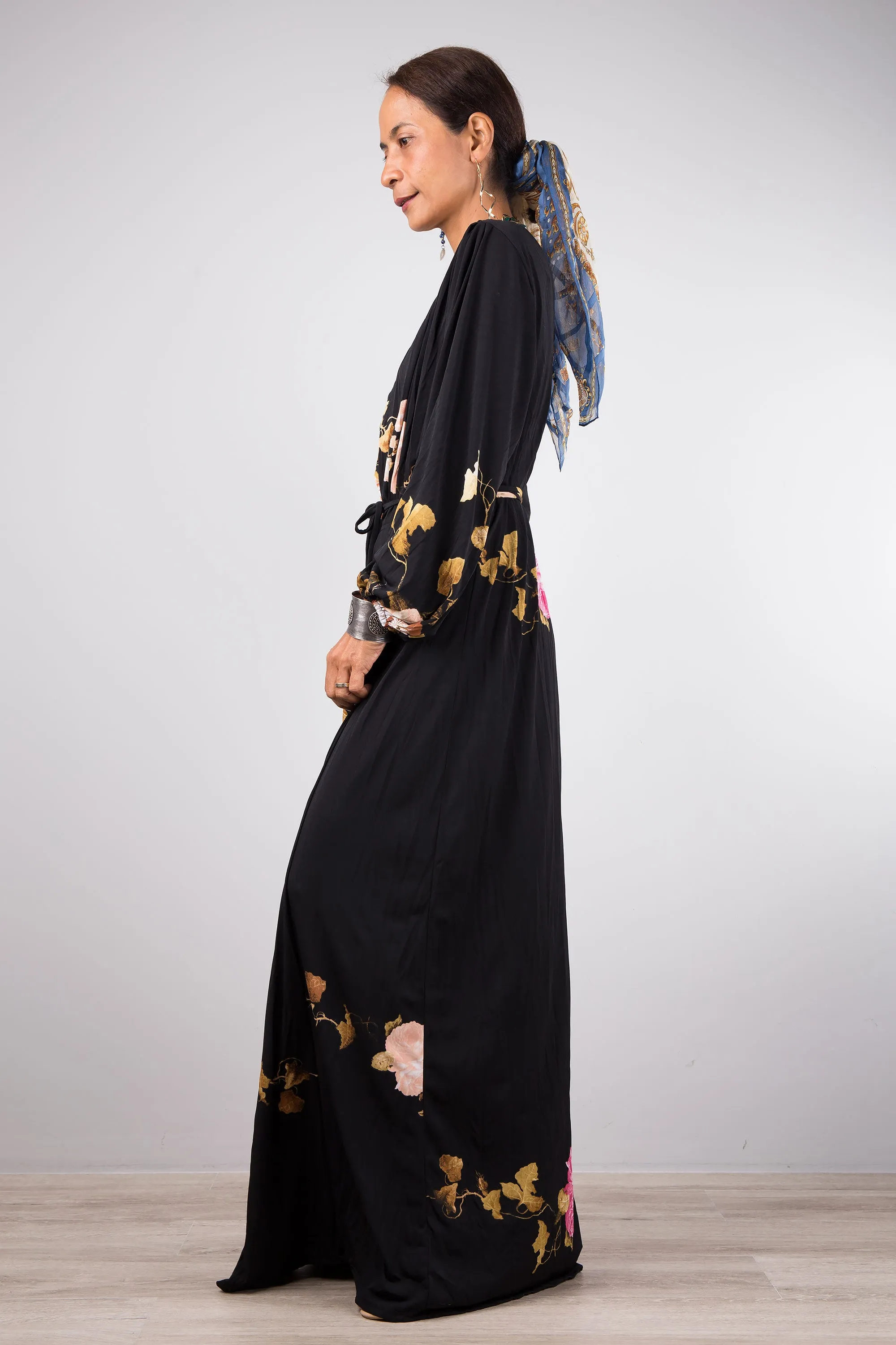 Boho chic maxi dress