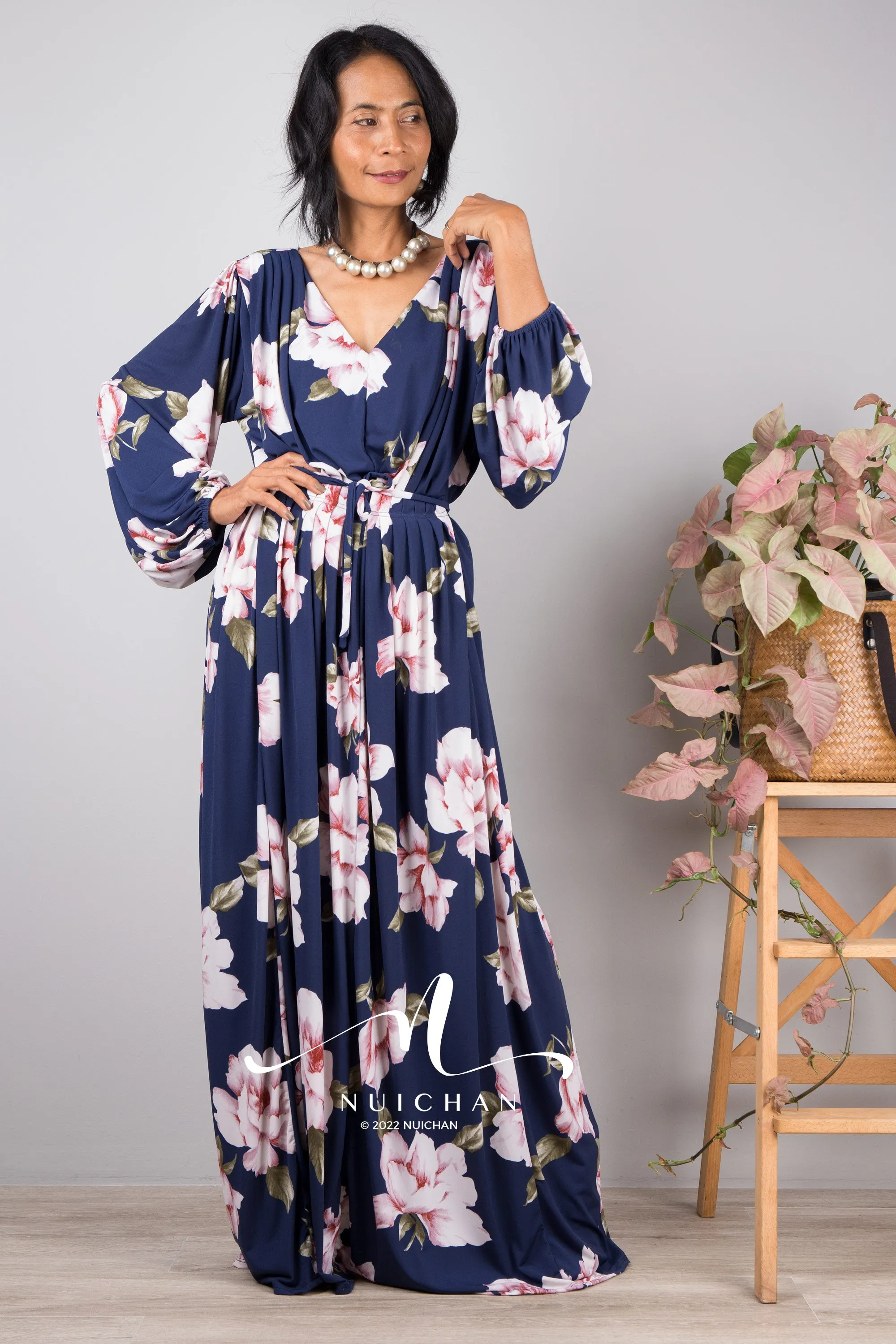 Boho chic maxi dress