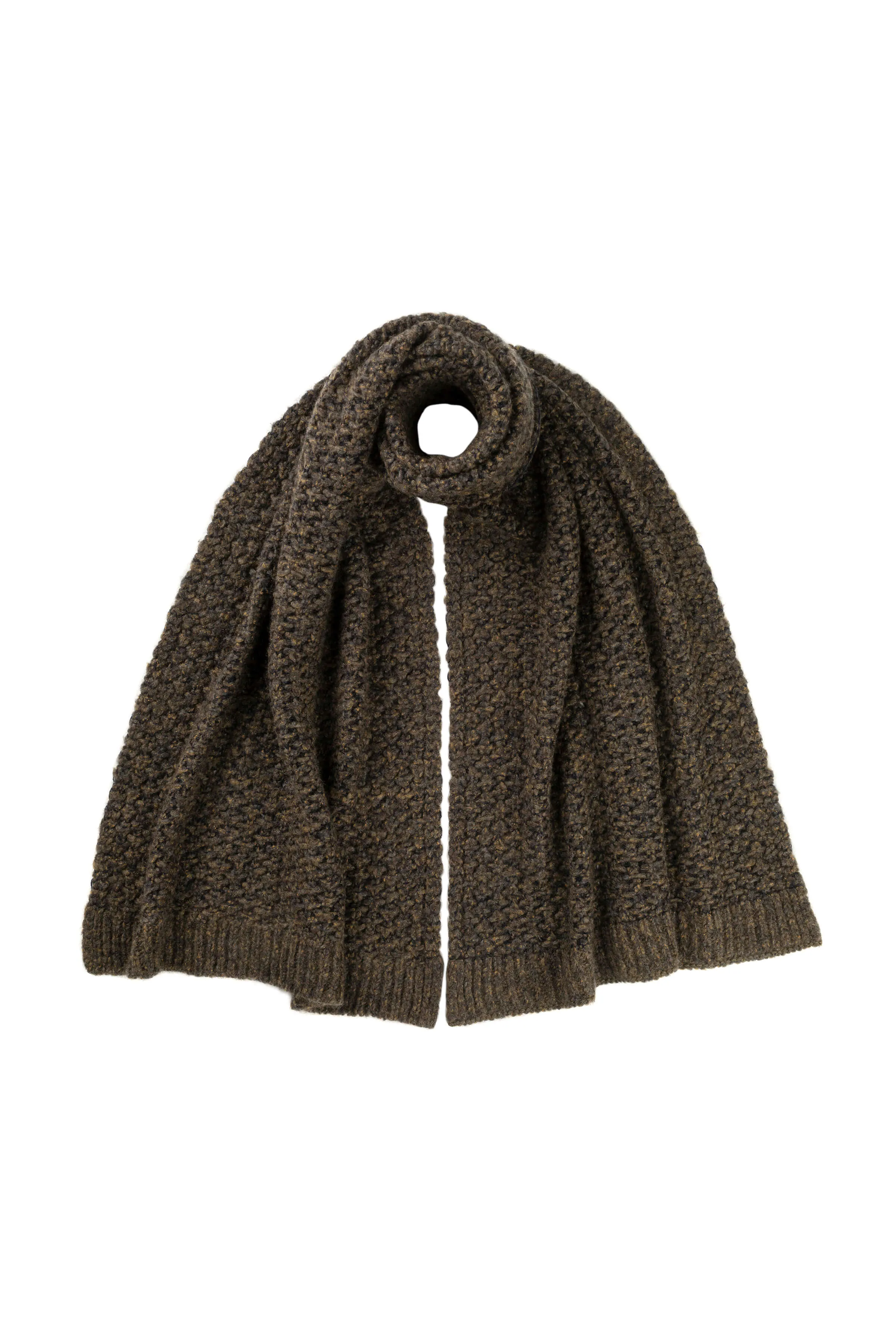 Brushed Cashmere Bouclé Stole