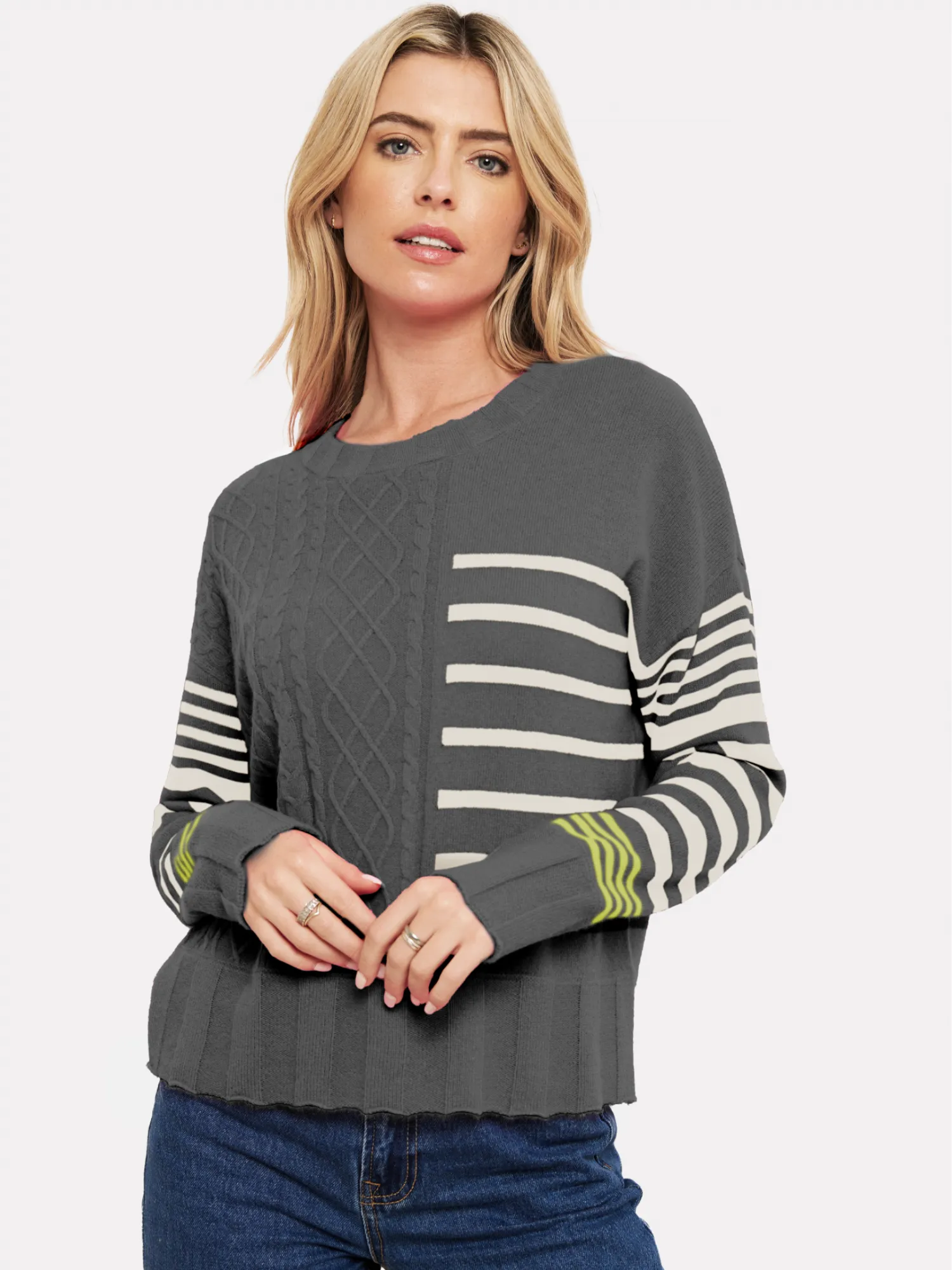 Callie Cashmere Cable Knit