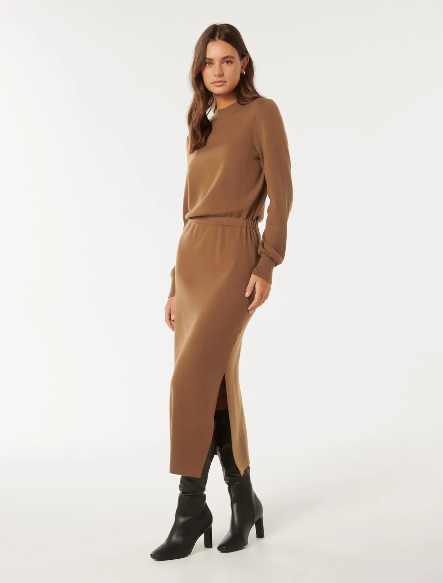 Carmella Knit Midi Dress