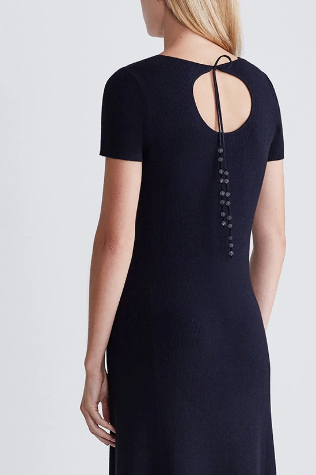 CASHMERE BEADED DRESS