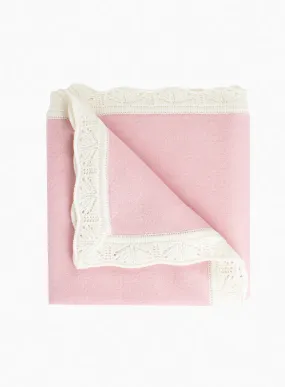 Cashmere Blanket in Pink