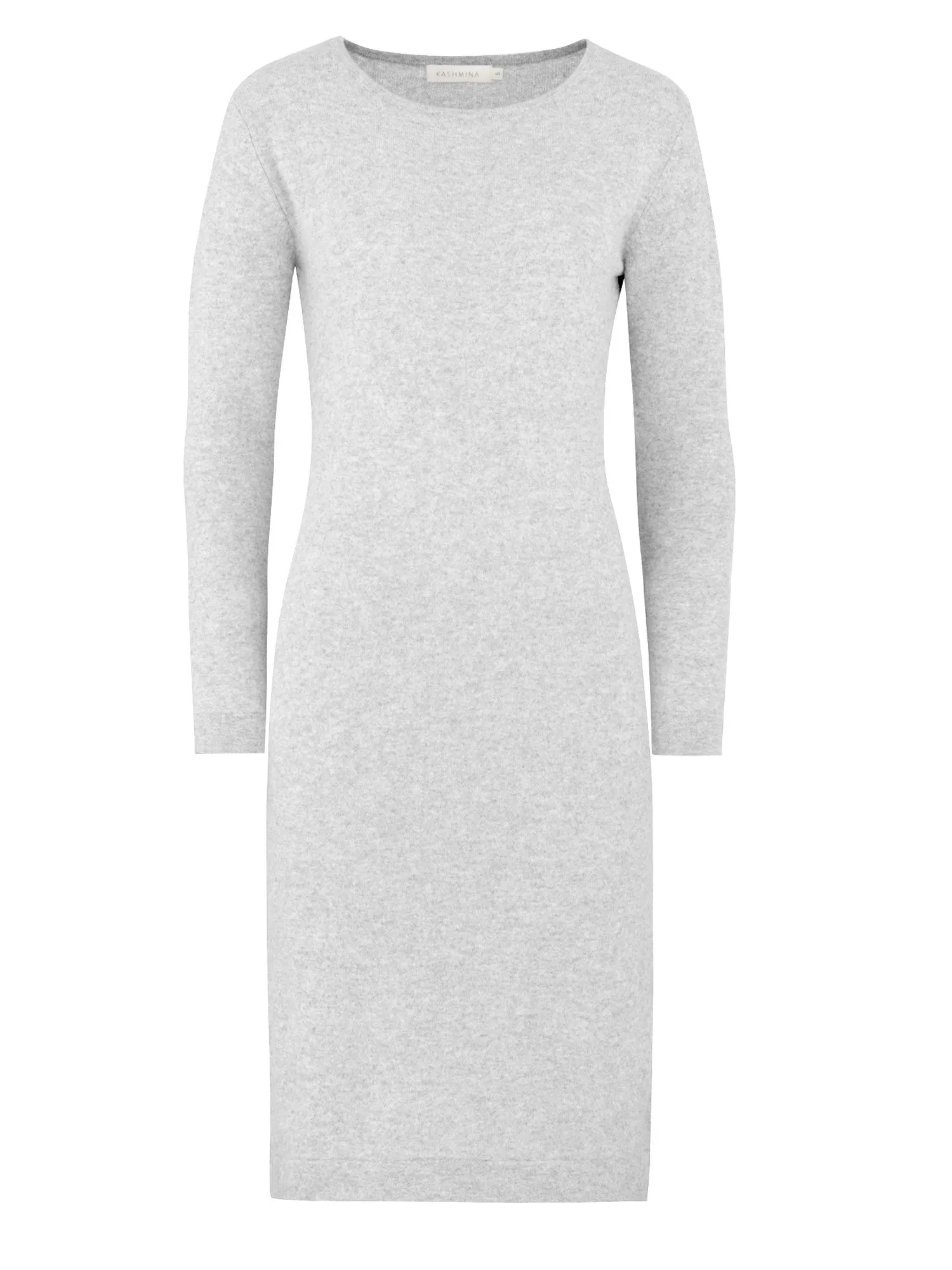 Cashmere dress "Classy" - light grey