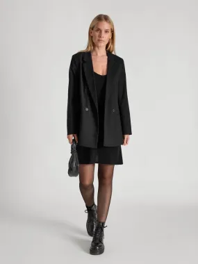 Cashmere dress "Effortless" - black