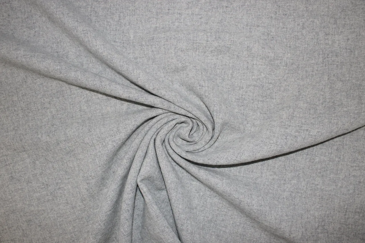 Cashmere Jersey Double Cloth - Grays