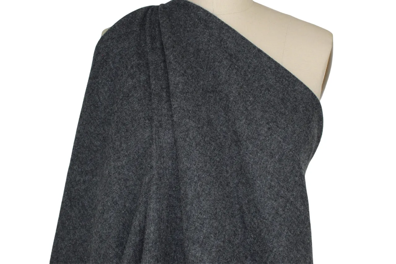 Cashmere Jersey Double Cloth - Grays