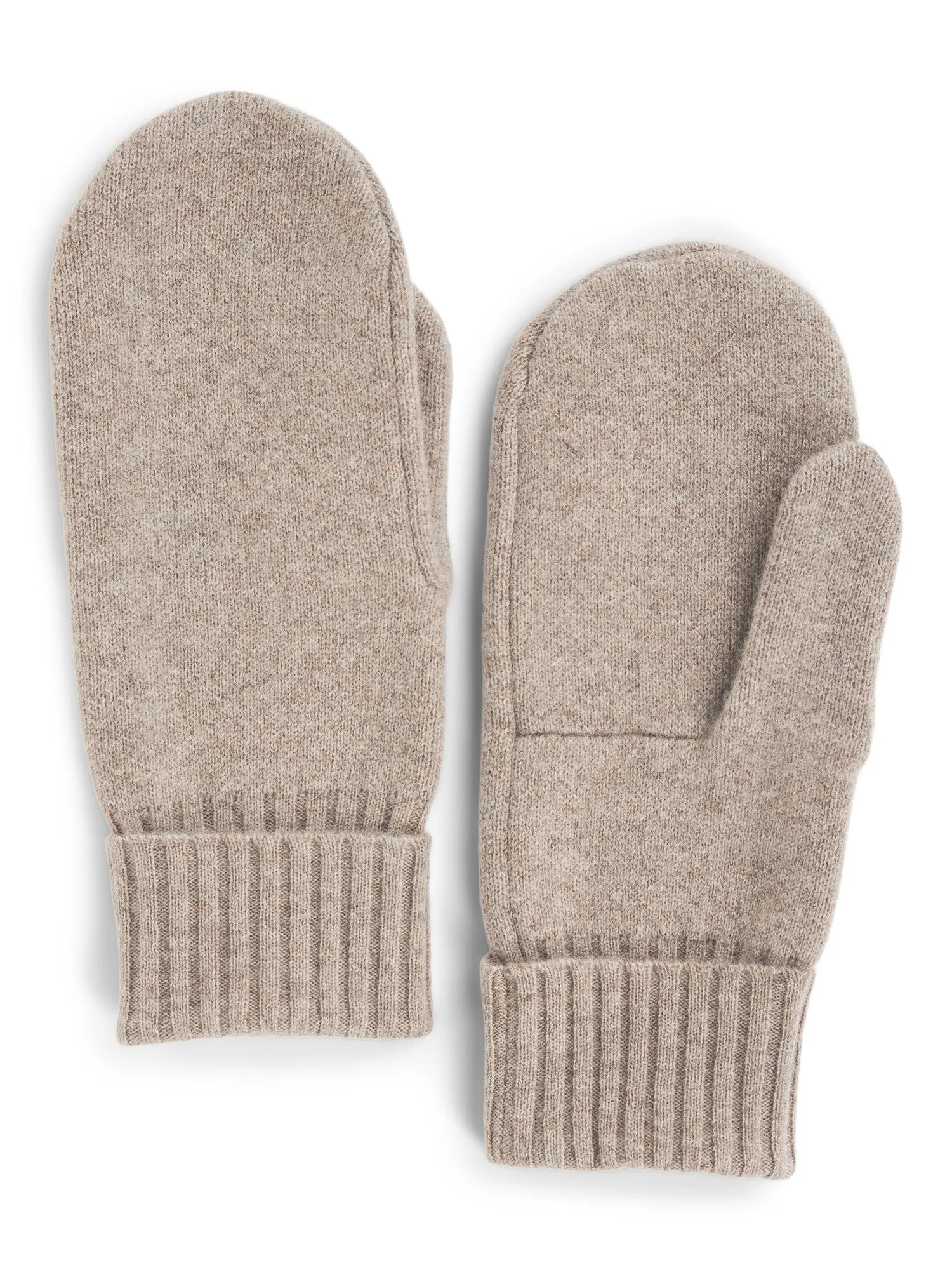 Cashmere mittens "Fryd" - toast