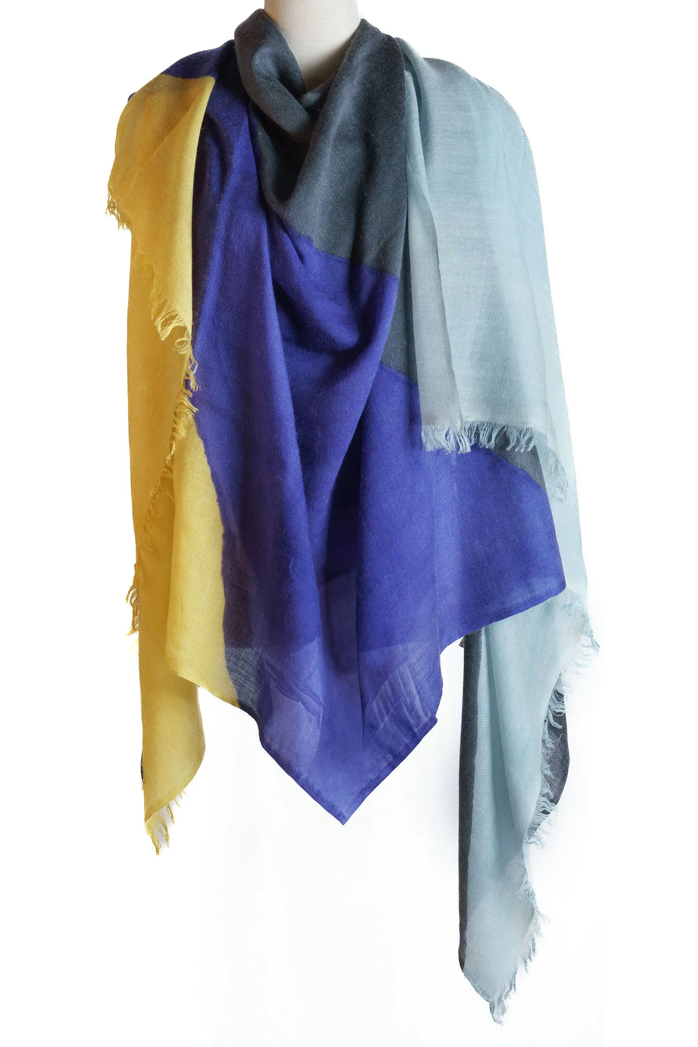 Cashmere Wrap in Vibrant Shades