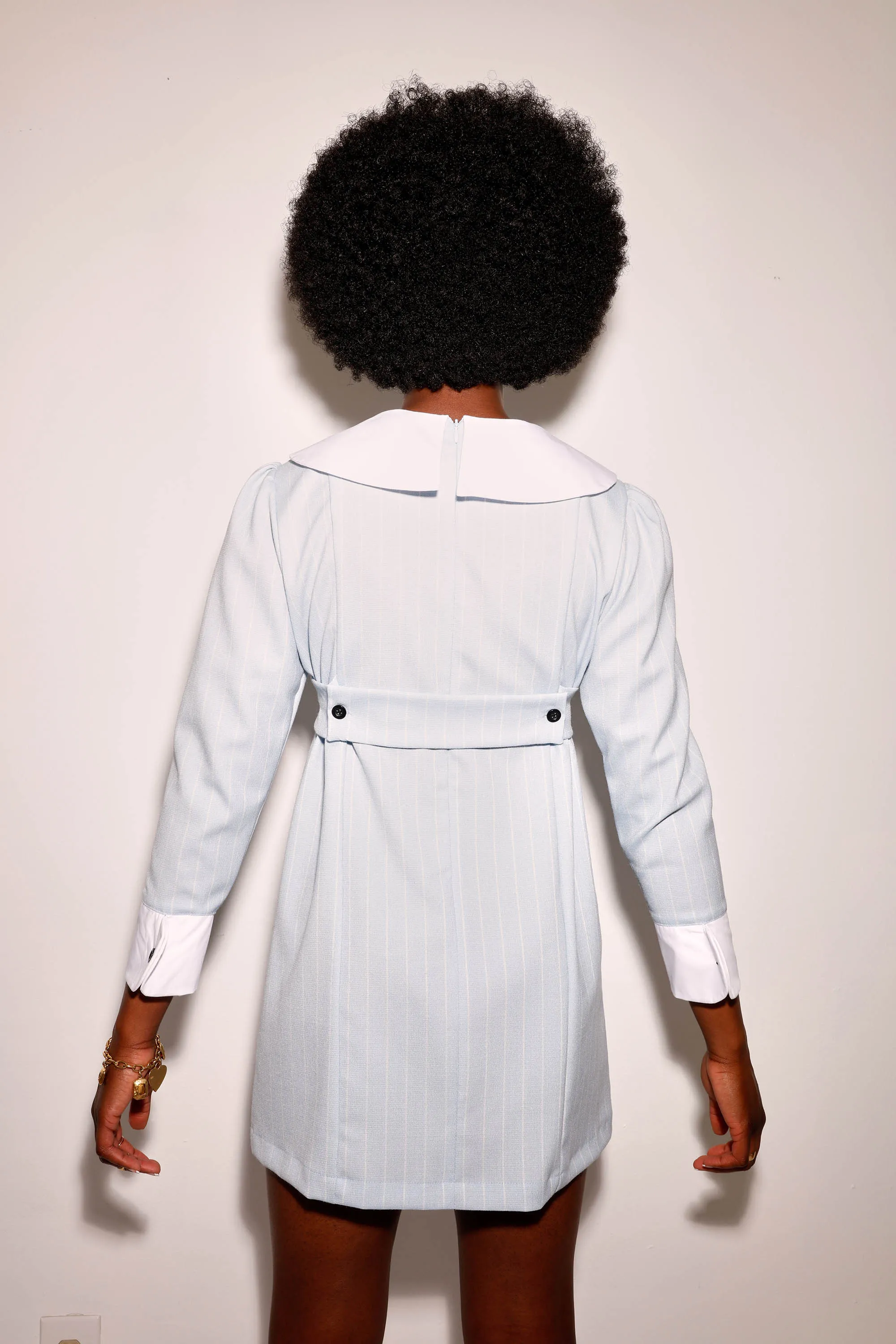 CLAUDETTE DRESS BABY BLUE