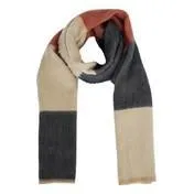 Colour Block Stripe Scarf