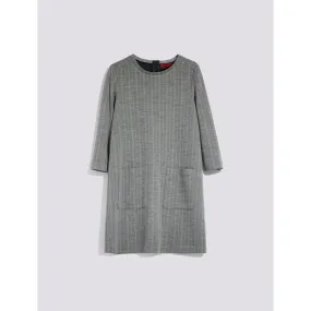 Cosmo Jersey dress - Grey Pattern