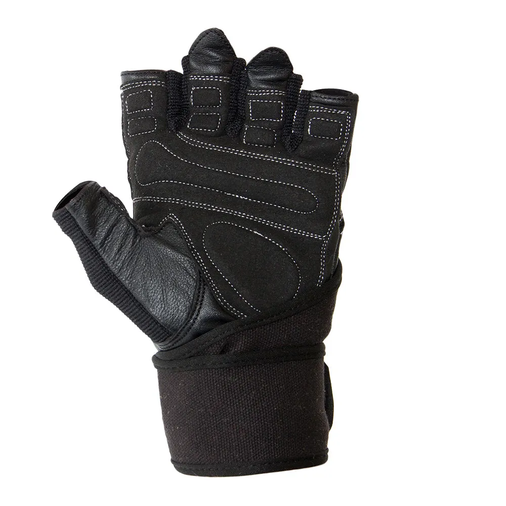 Dallas Wrist Wrap Gloves - Black