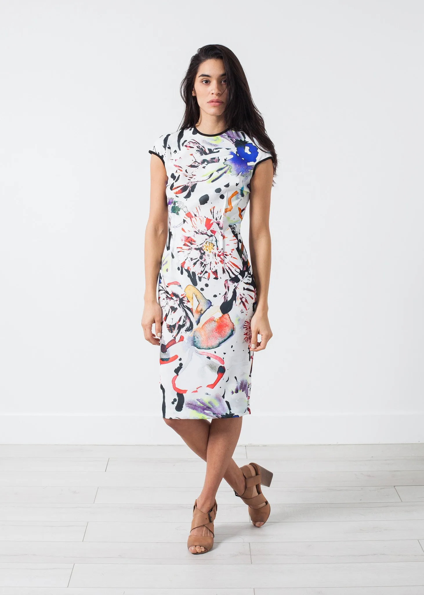 Dream Dress in Painted Floral