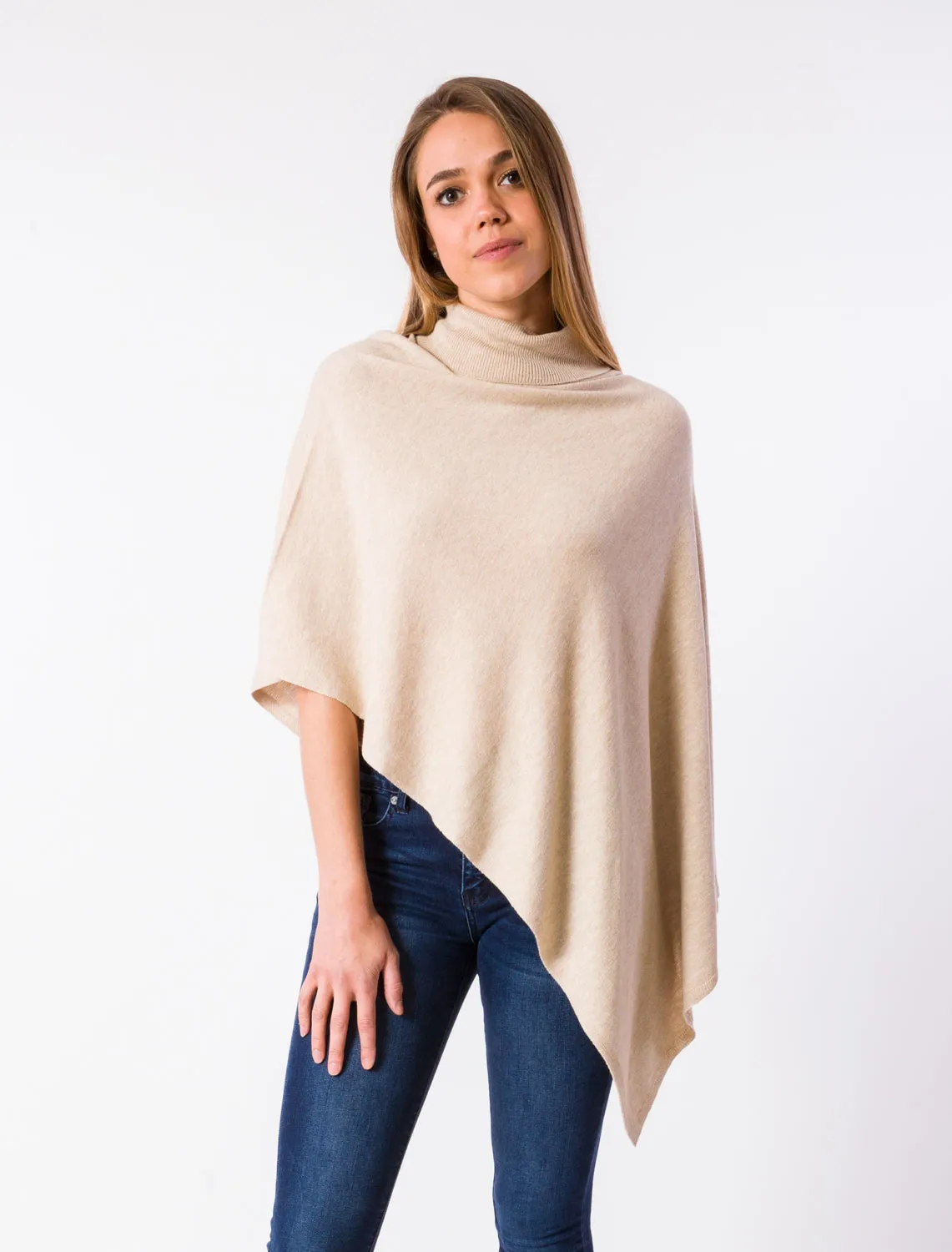 EDEN 'TURTLENECK' PONCHO