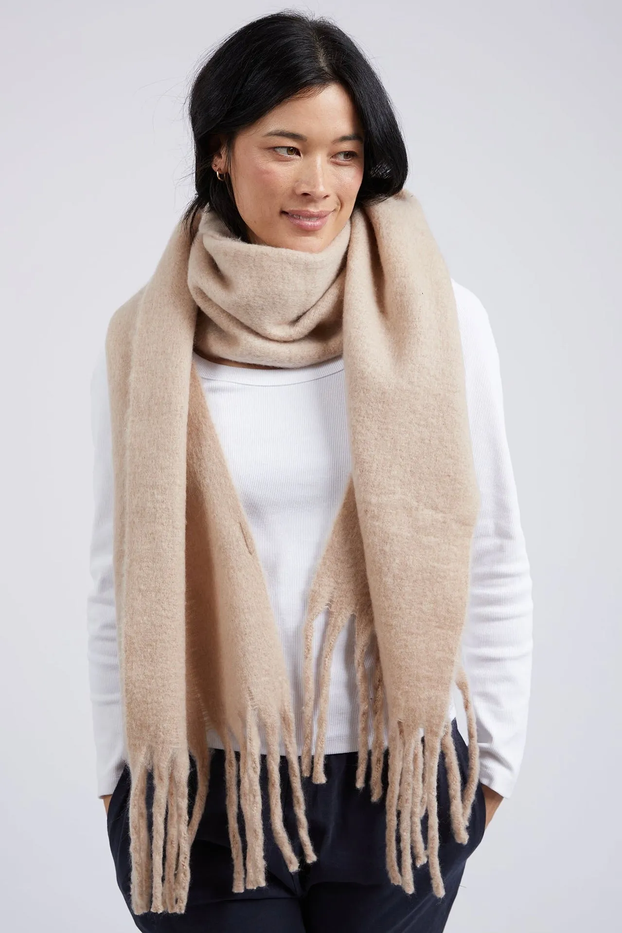 Elm Oat Comfy Scarf