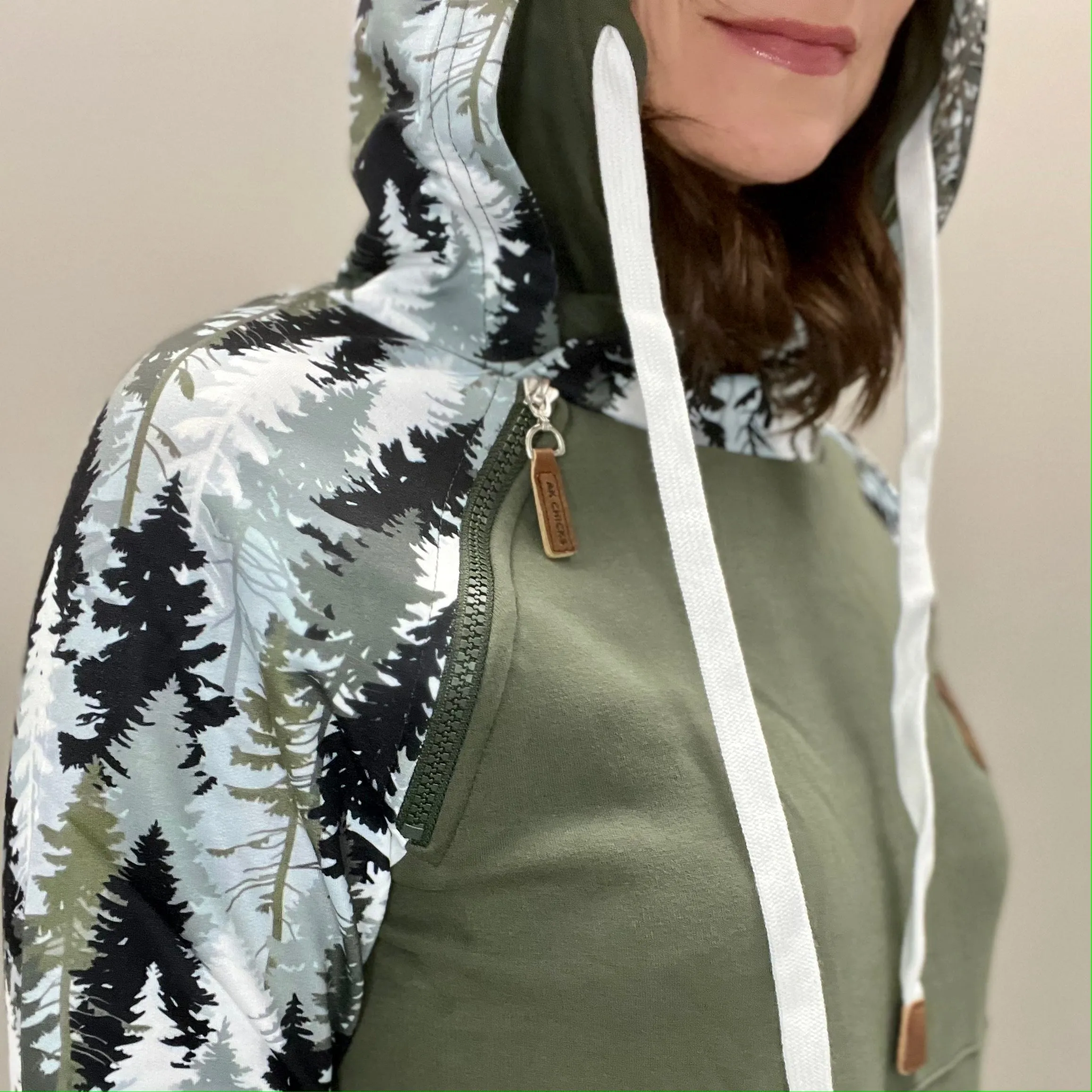 Forest Sleeve Hoodie