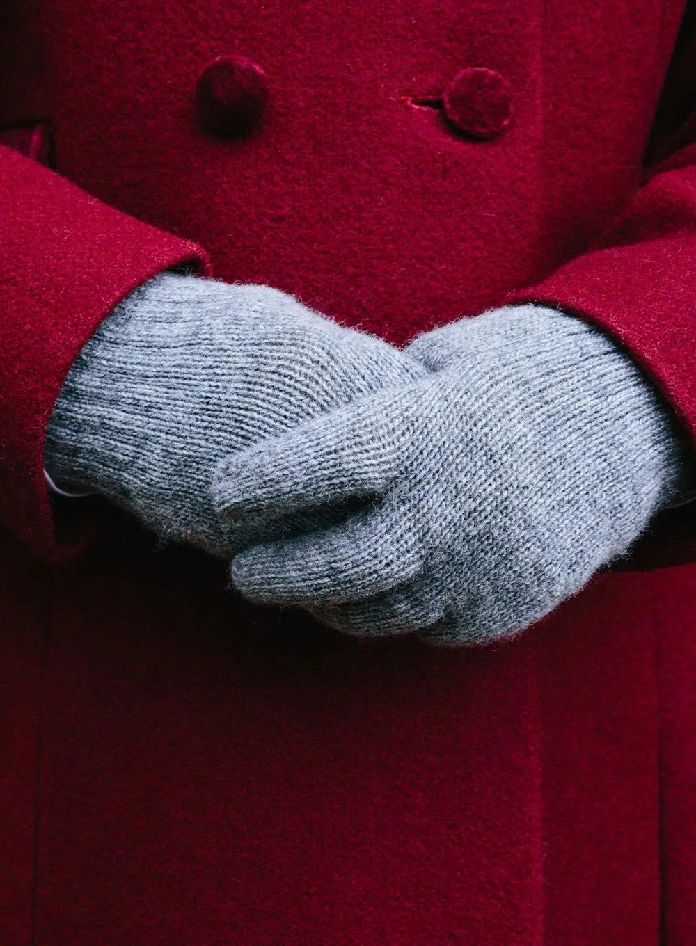 Gloves in Grey