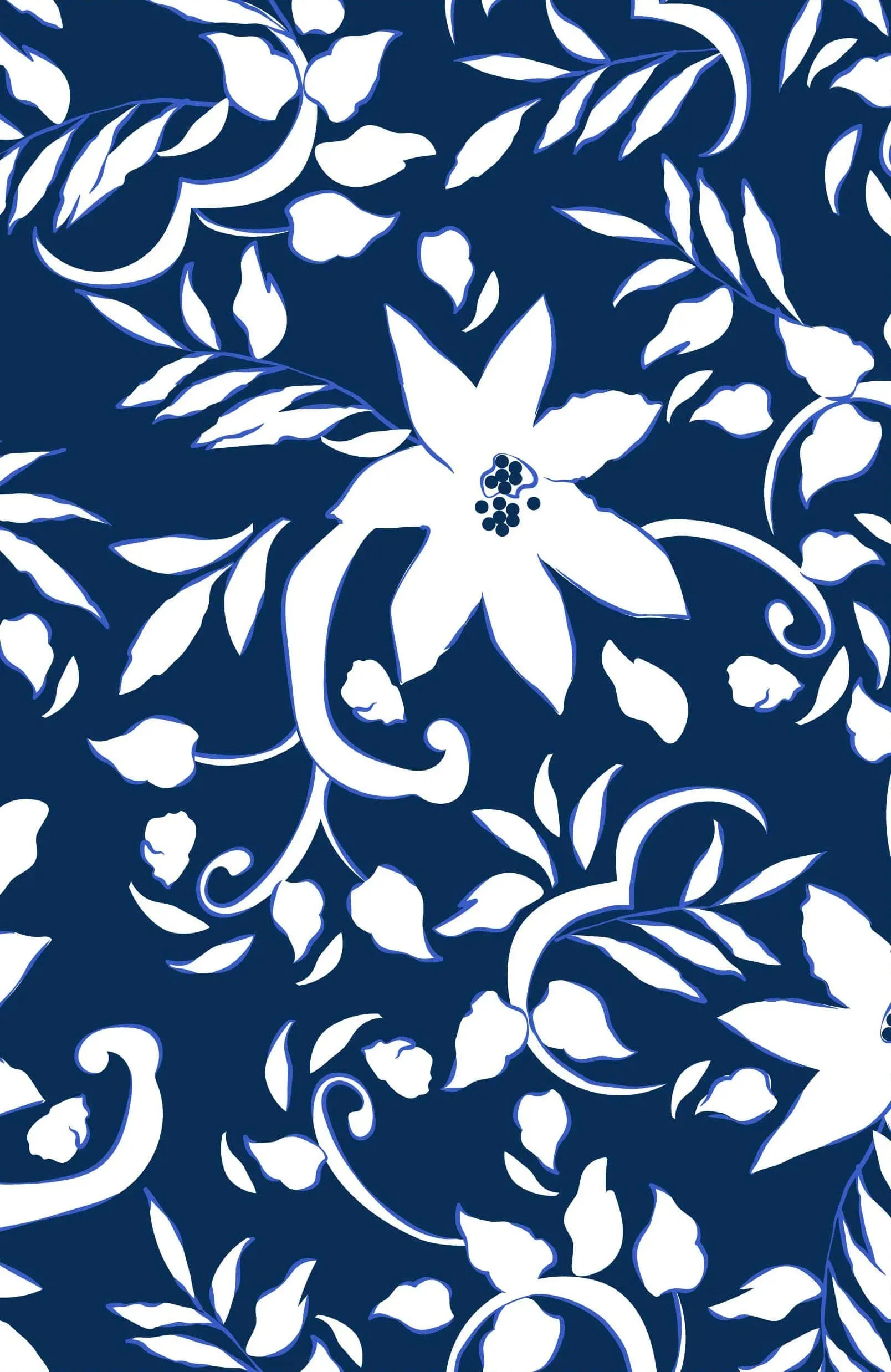 Gretchen Scott Isosceles - Full Bloom Dress - Navy*