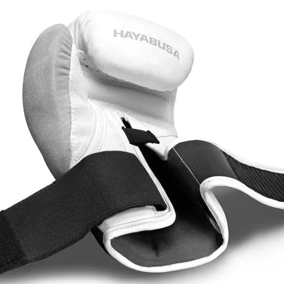 HAYABUSA T3 BOXING GLOVES - WHITE/IRIDESCENT