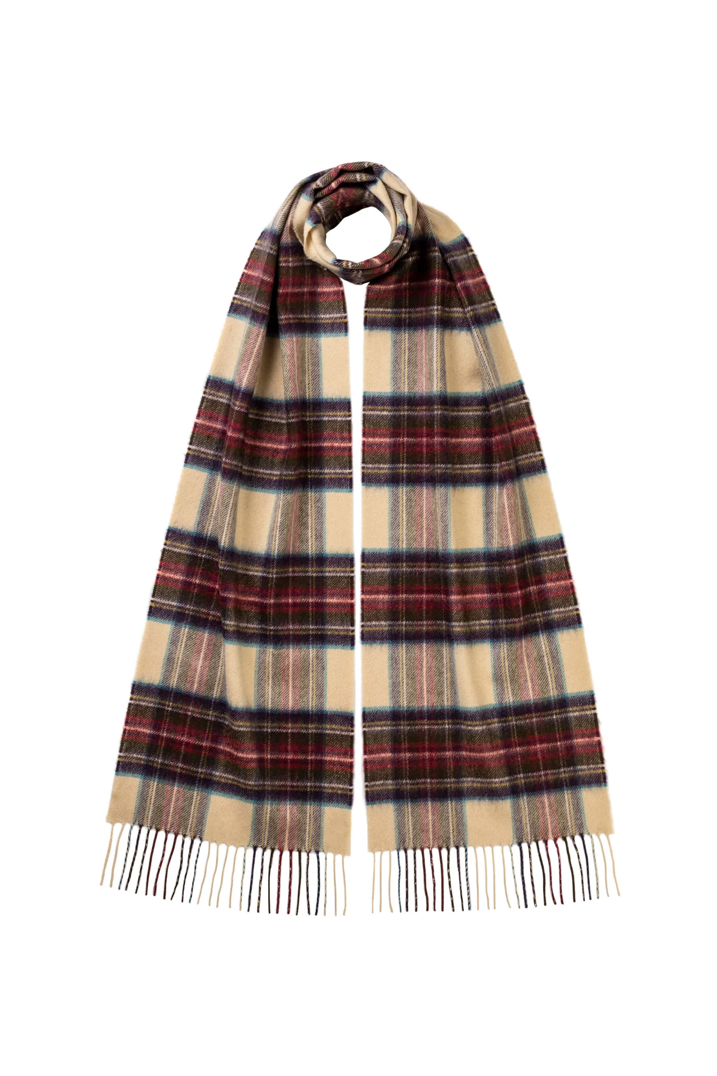 Hessian Dress Stewart Tartan Cashmere Scarf