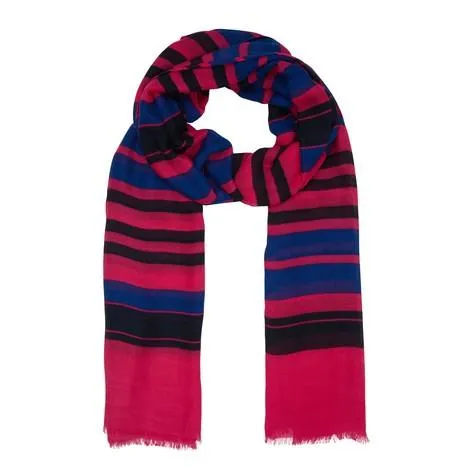 Hot Pink Stripe Scarf