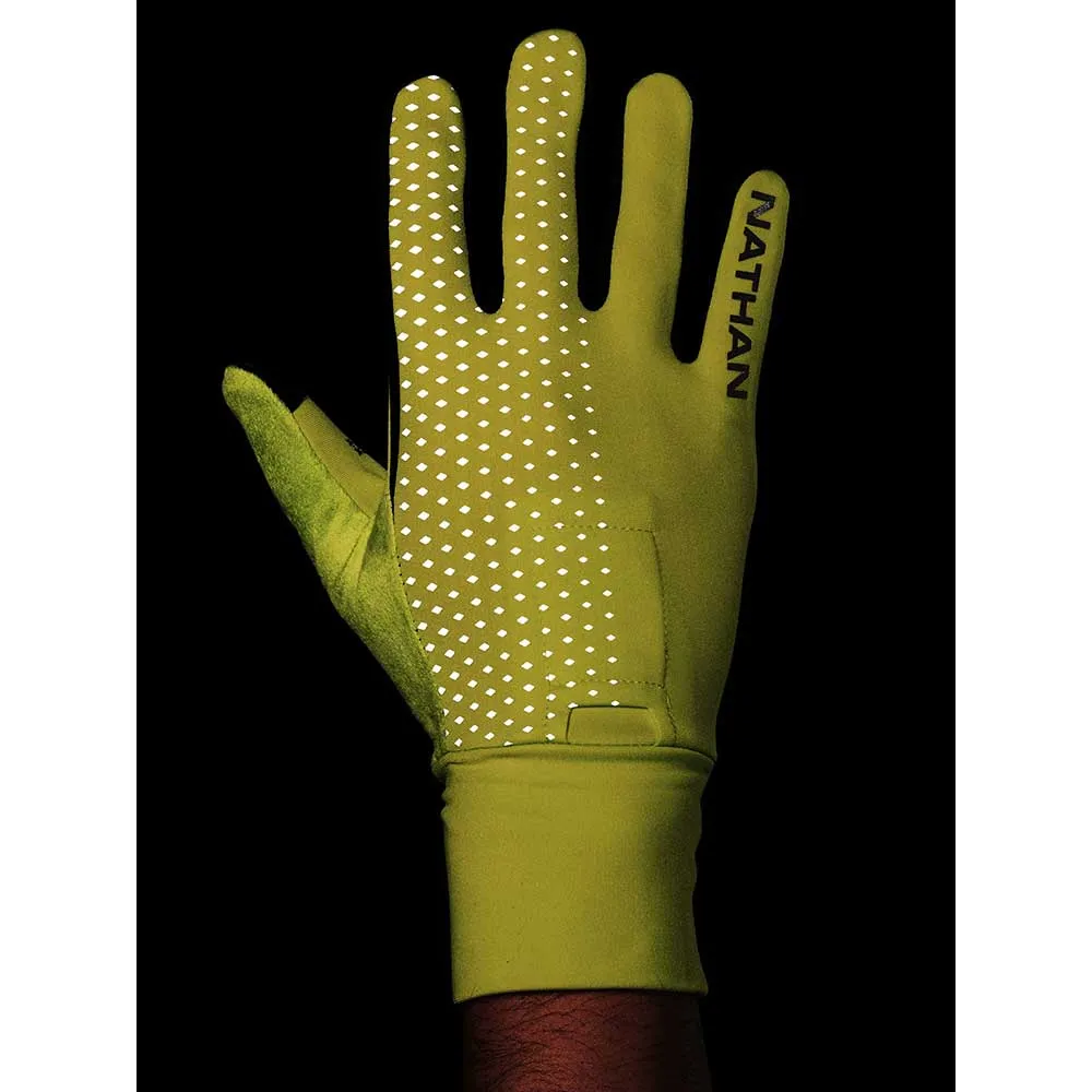 HyperNight Reflective Glove - Hi Vis Yellow/Geo Print