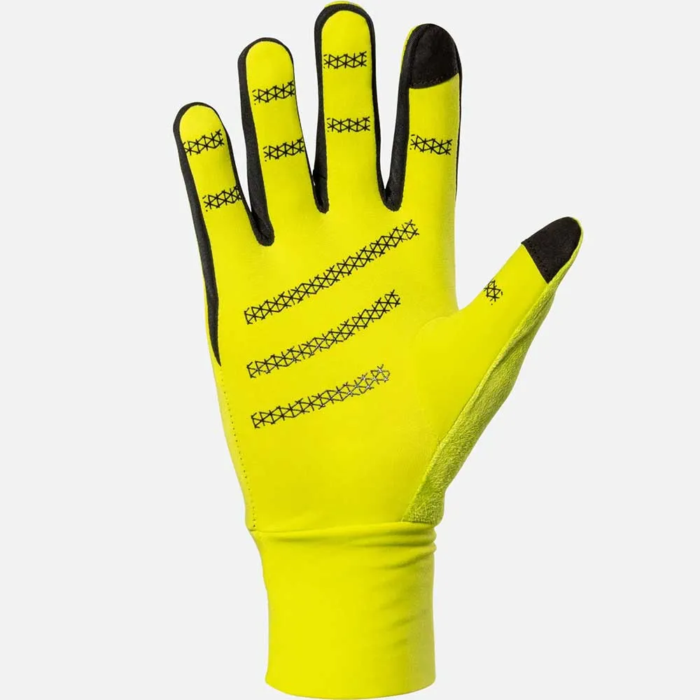 HyperNight Reflective Glove - Hi Vis Yellow/Geo Print