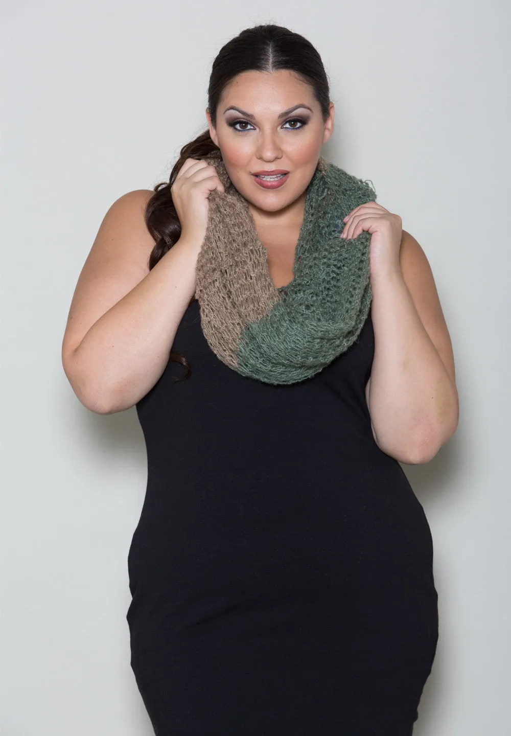 Knit Infinity Scarf