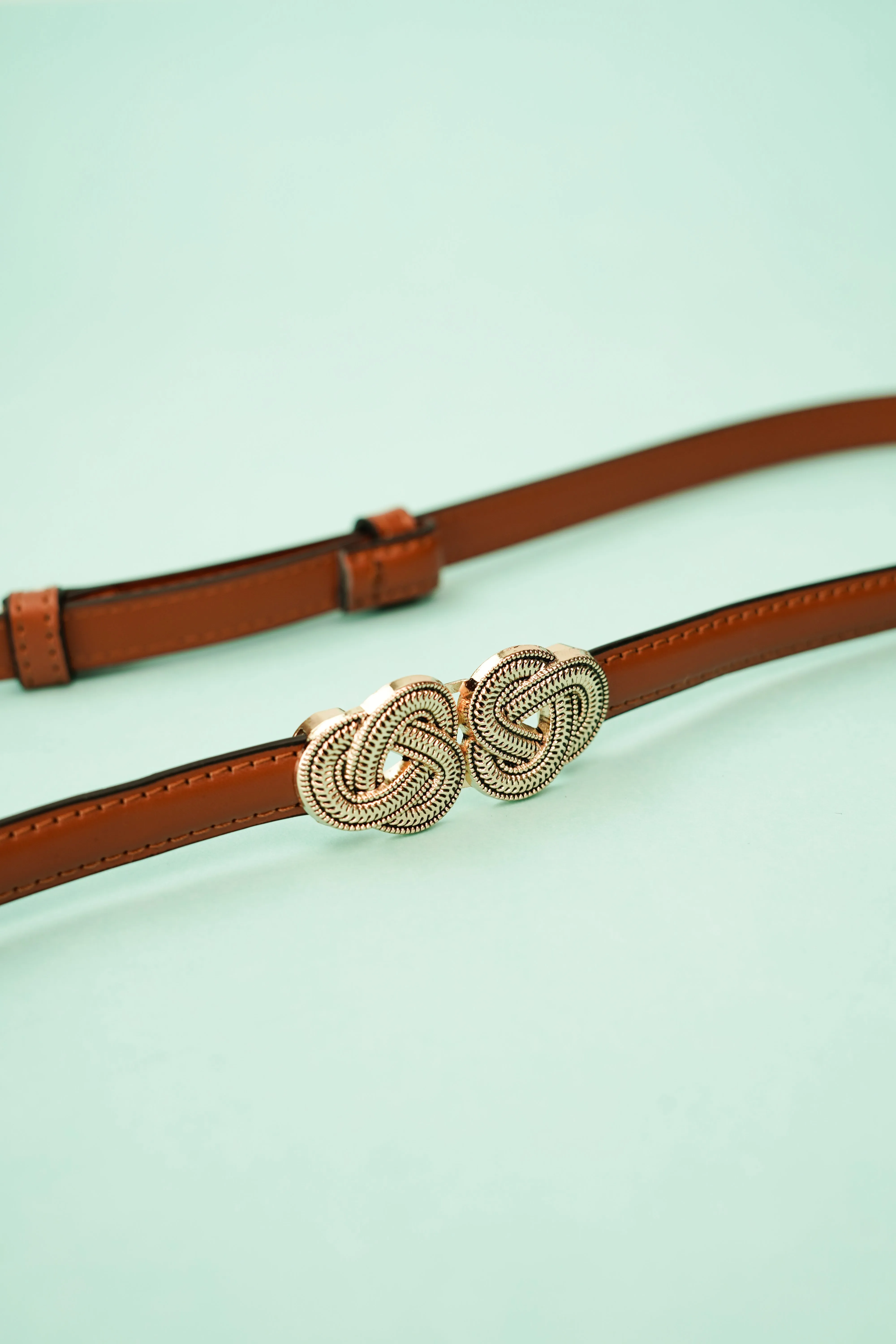 Knot Buckle Waist Belt