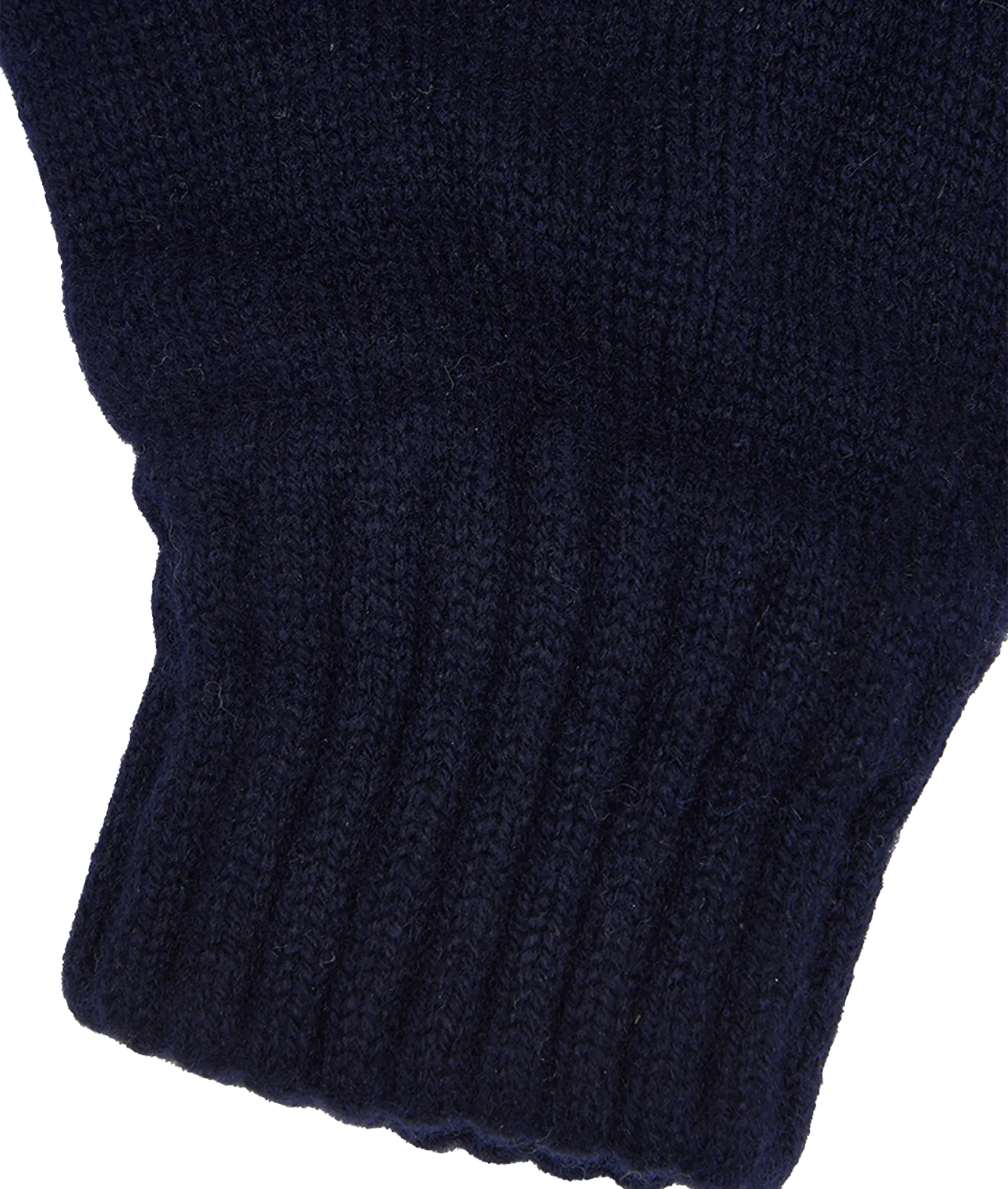 Lambswool Gloves - Navy