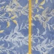 Light Blue Underwater Leaves Scarf