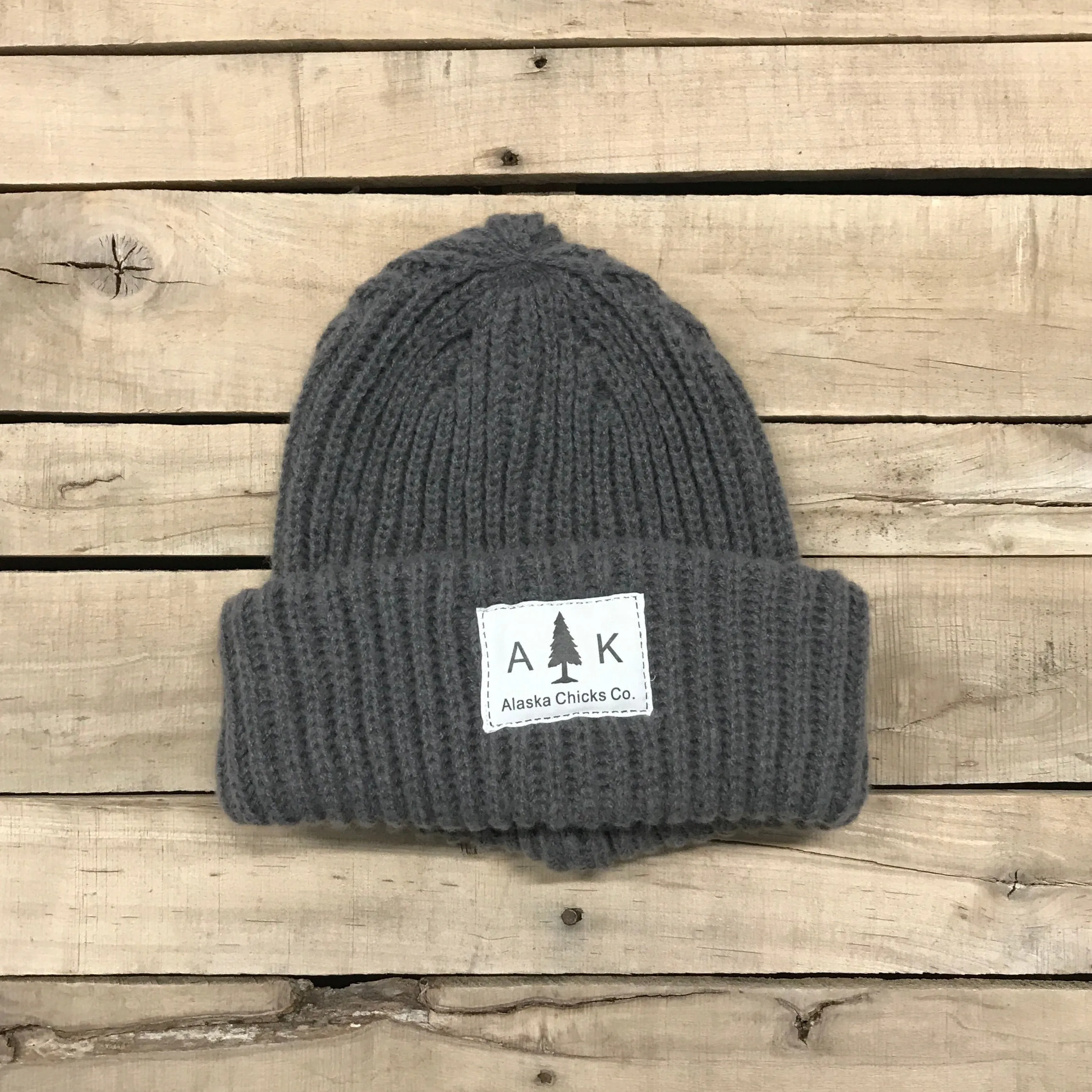 Loose Knit Cuff Beanie