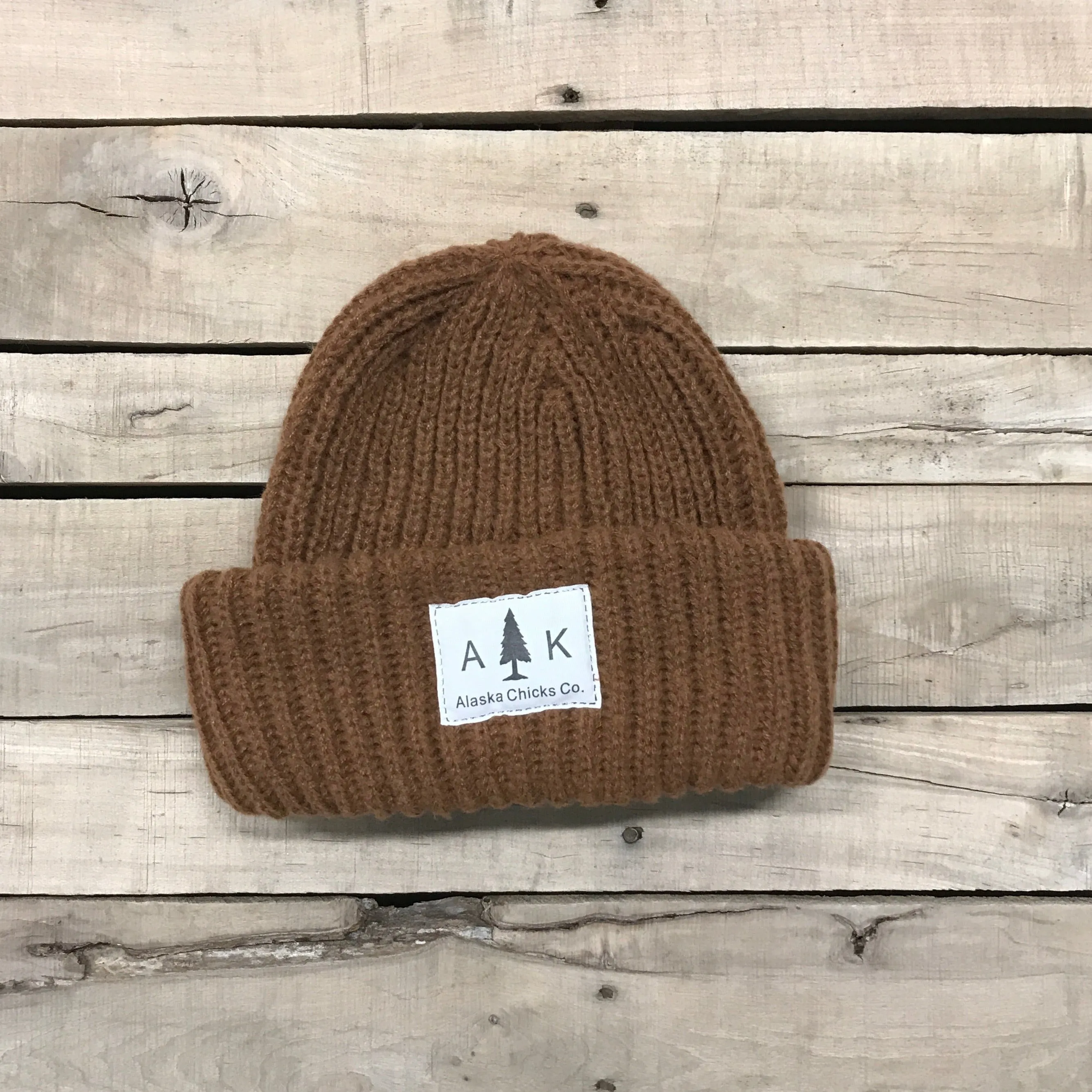 Loose Knit Cuff Beanie