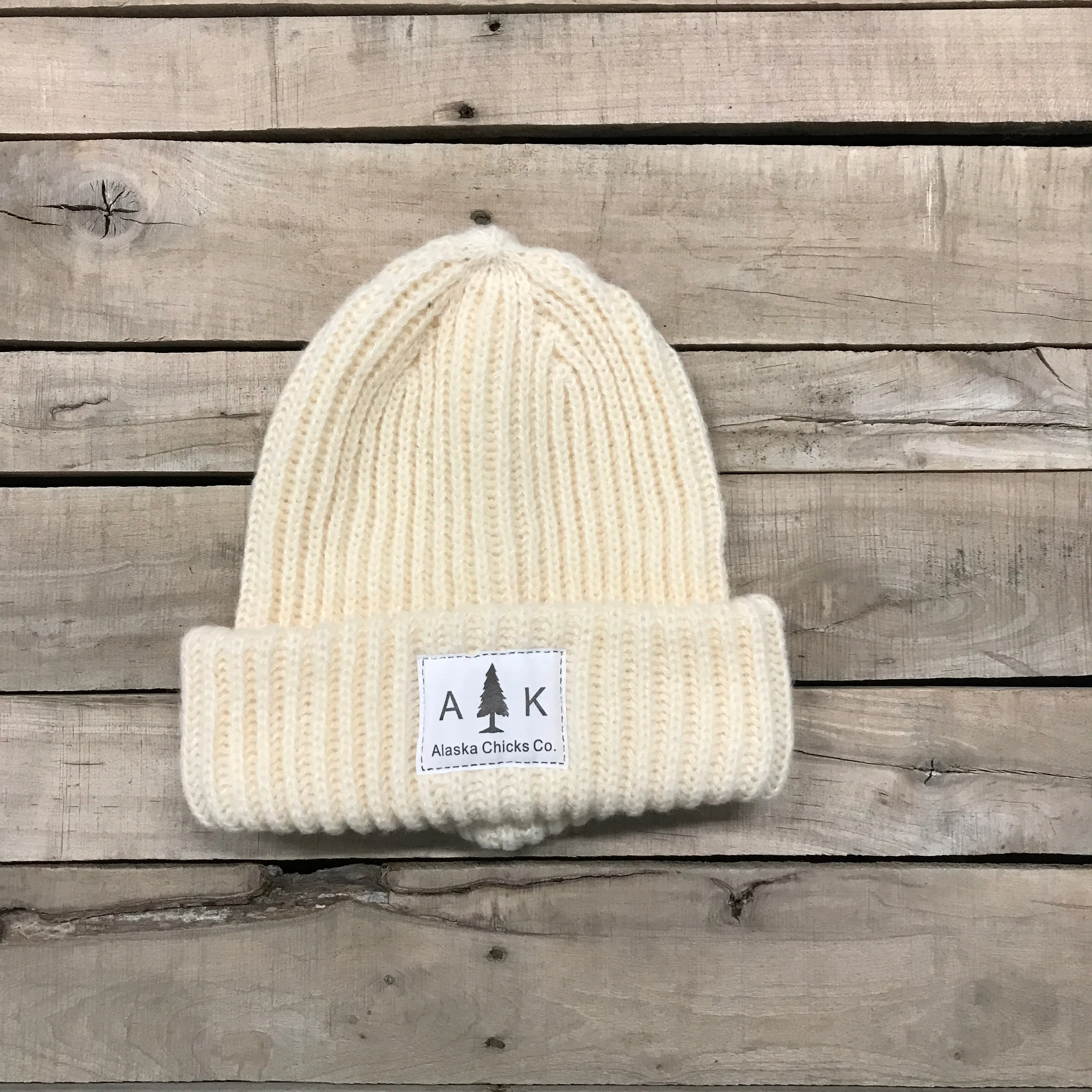 Loose Knit Cuff Beanie