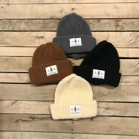 Loose Knit Cuff Beanie