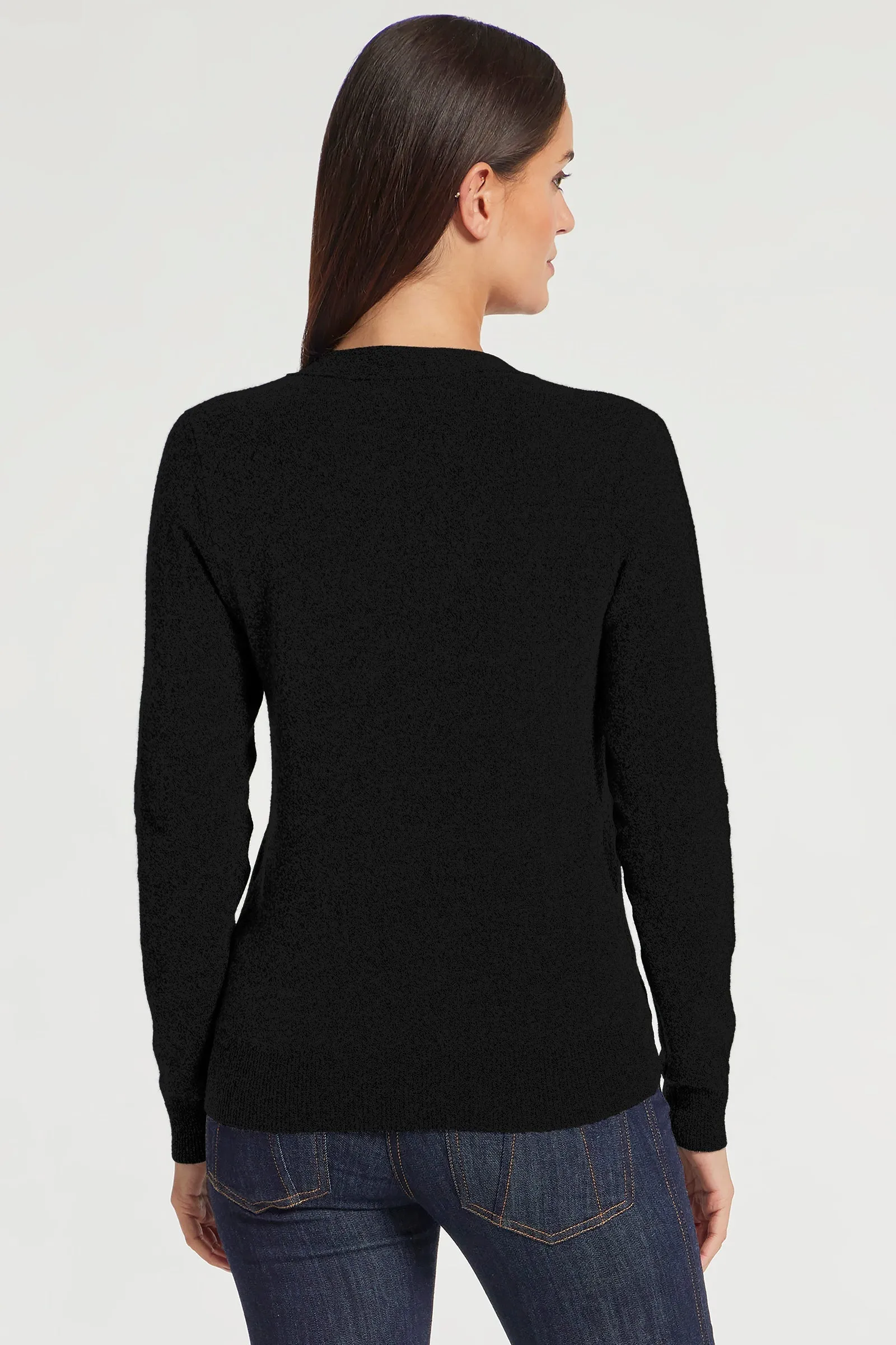 Missy Cashmere Cardigan in Black