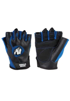 Mitchell Training Gloves - Black/Blue