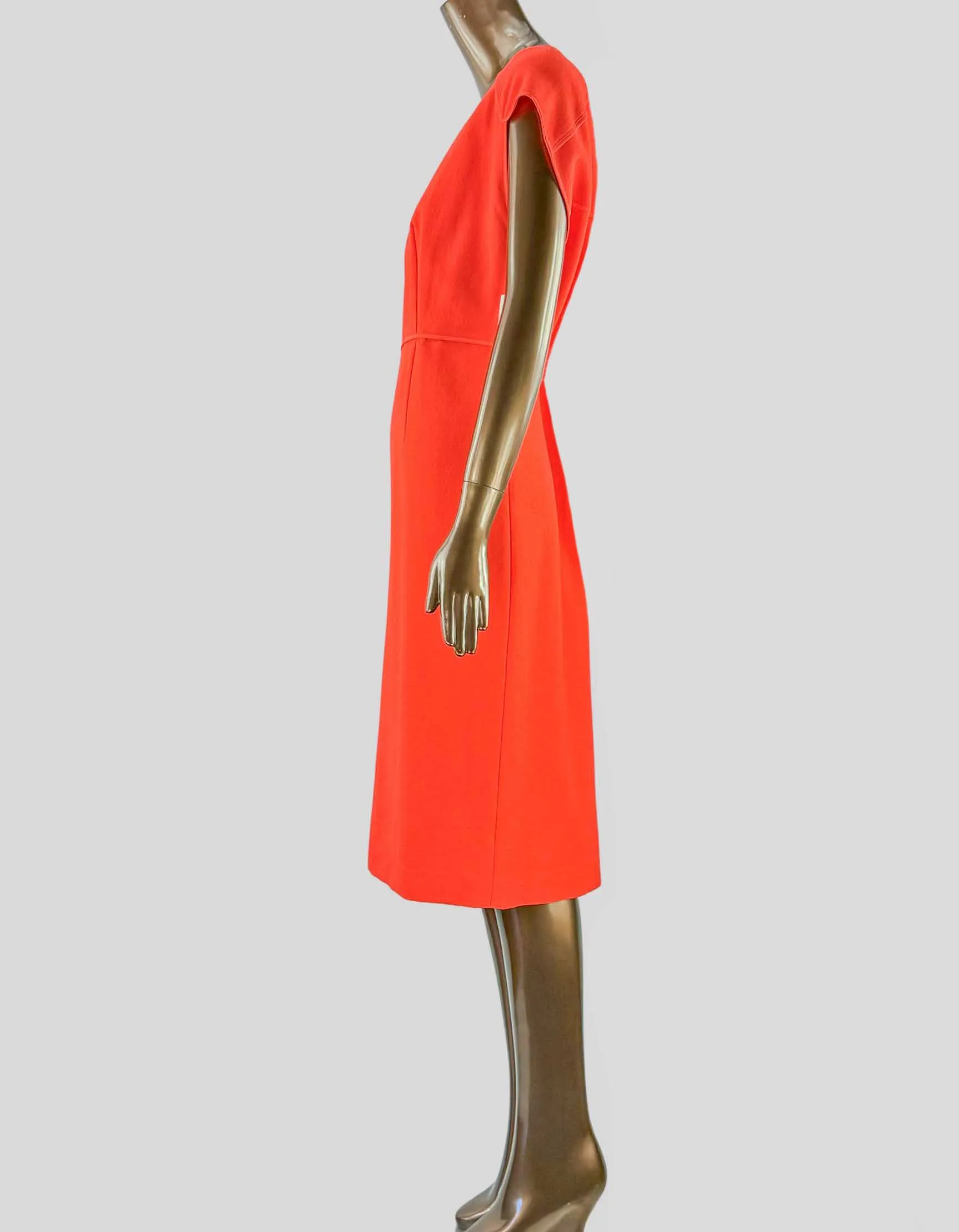 NARCISO RODRIGUEZ Crew Neck Knee-Length Dress - 8 US | 44 IT