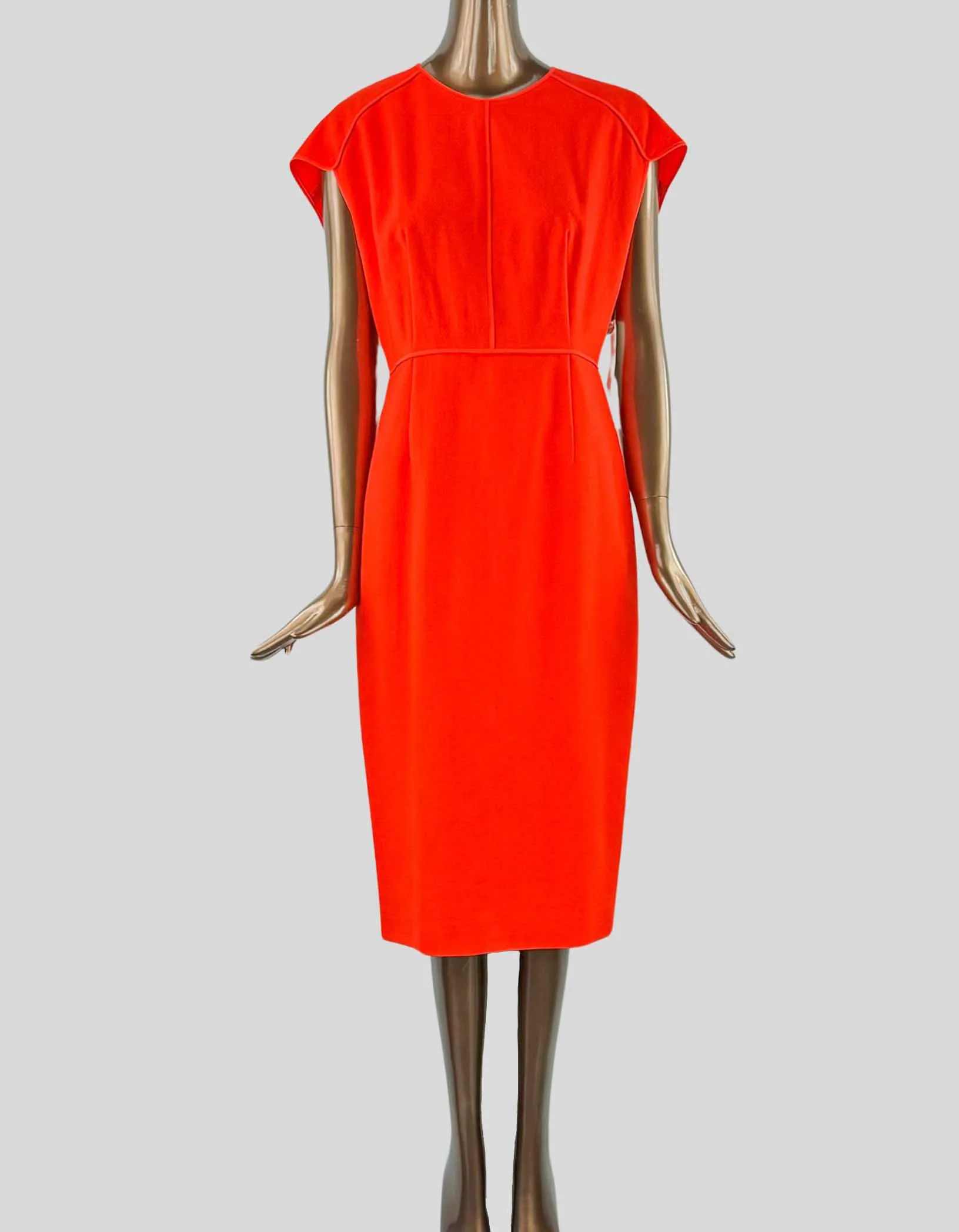 NARCISO RODRIGUEZ Crew Neck Knee-Length Dress - 8 US | 44 IT