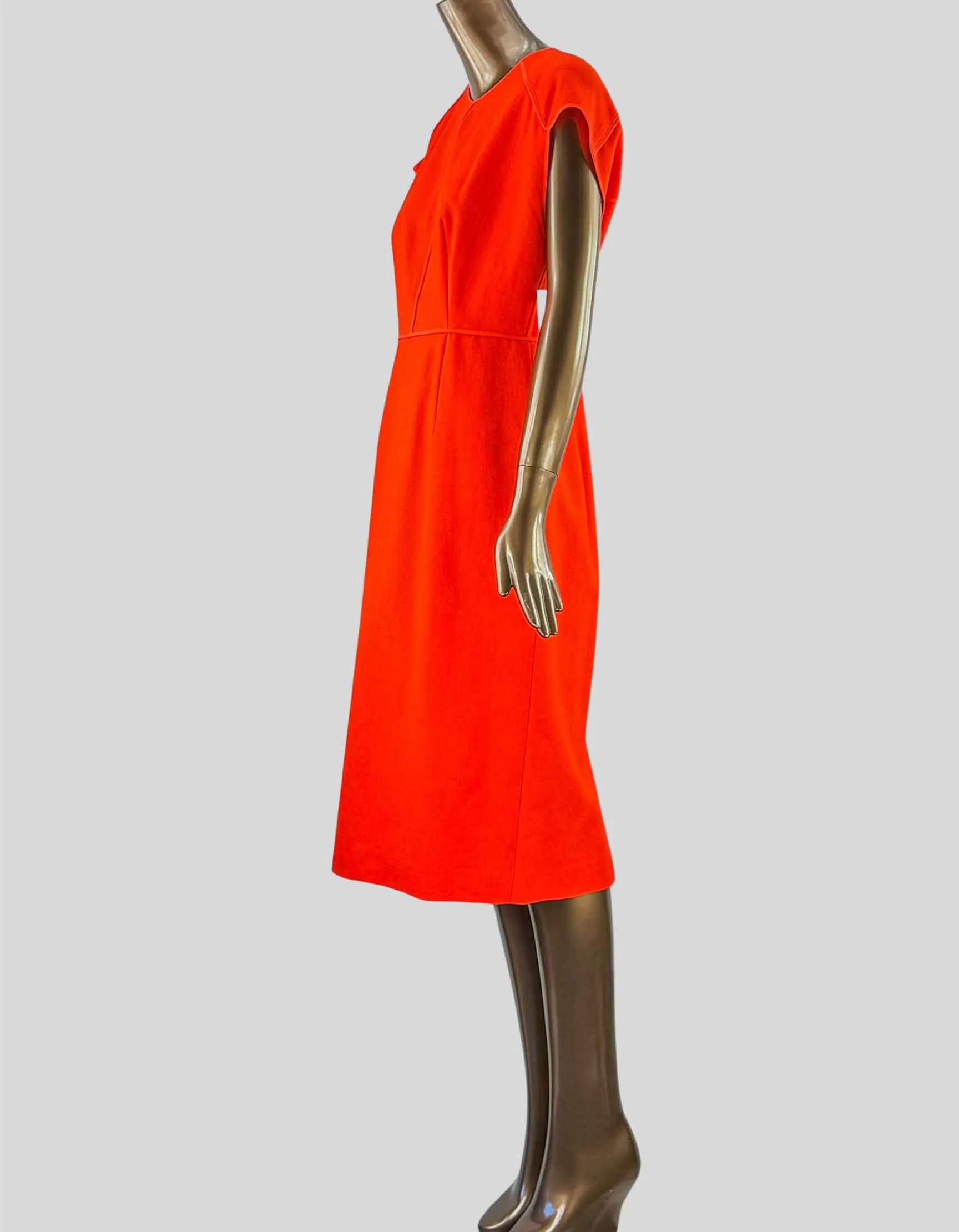 NARCISO RODRIGUEZ Crew Neck Knee-Length Dress - 8 US | 44 IT