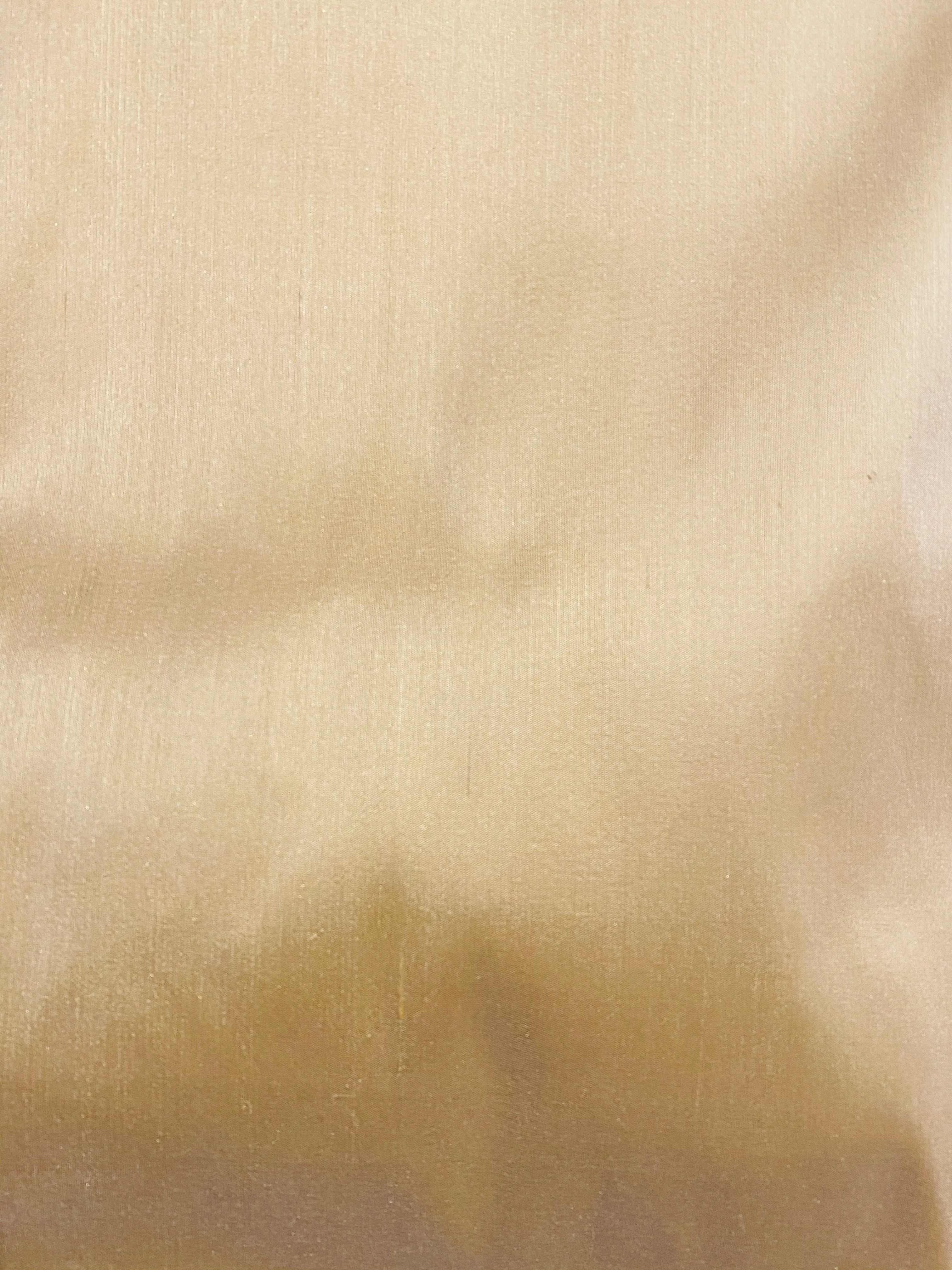 NEW Duchess Mable 100% Silk Dupioni Fabric Solid Yellow Gold